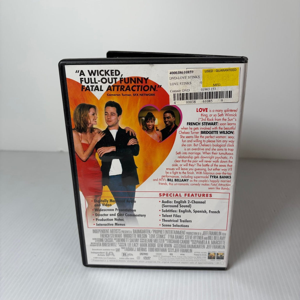 Love Stinks DVD 1999 French Stewart Bridgette Wilson Tyra Banks Comedy R1