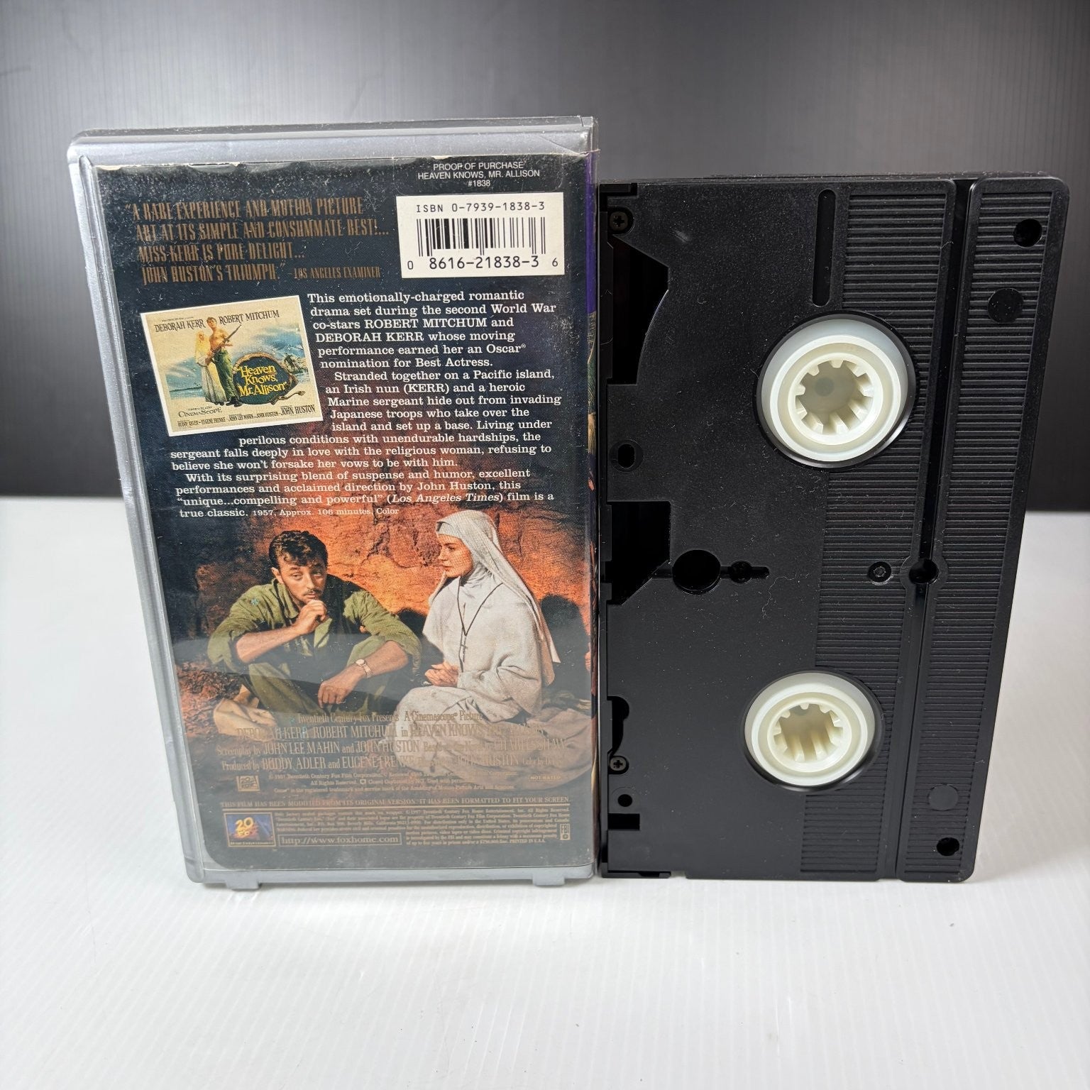 Heaven Knows, Mr. Allison VHS 1957 War Romantic Drama Fox Video Studio Classic