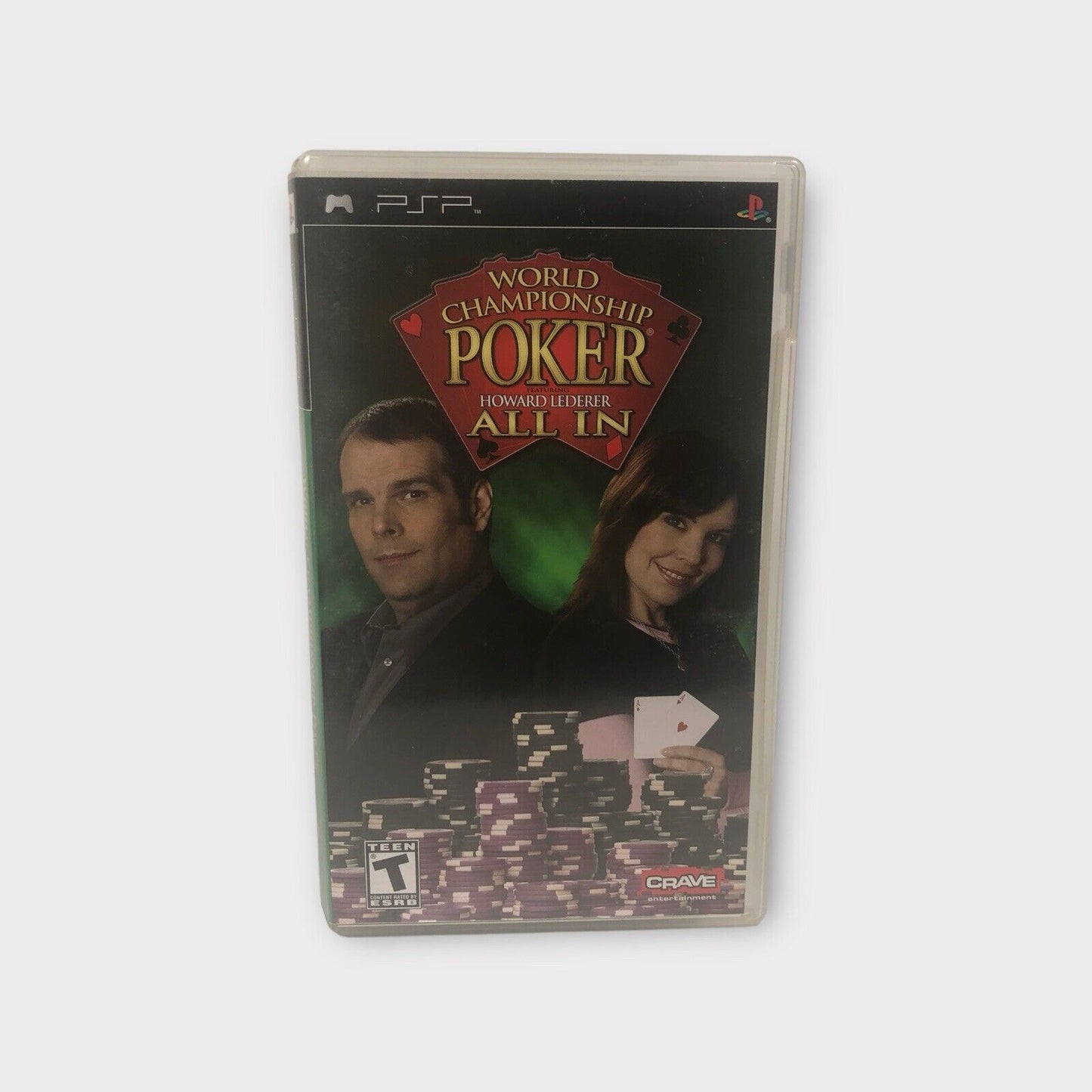 Psp - World Championship Poker All In Sony PlayStation Portable Complete CIB