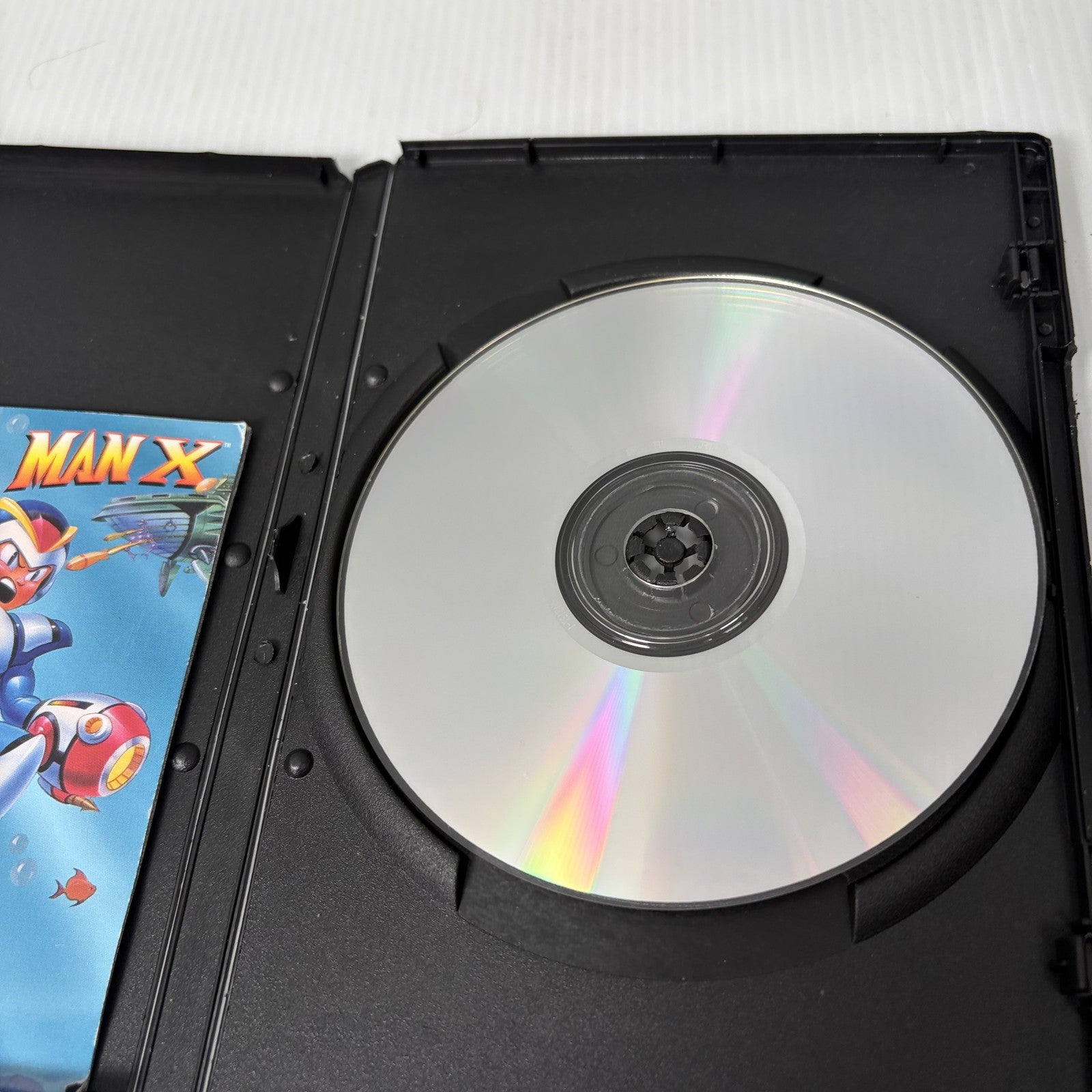 Mega Man X PC CD-ROM Game Capcom w/ Manual Action Platformer