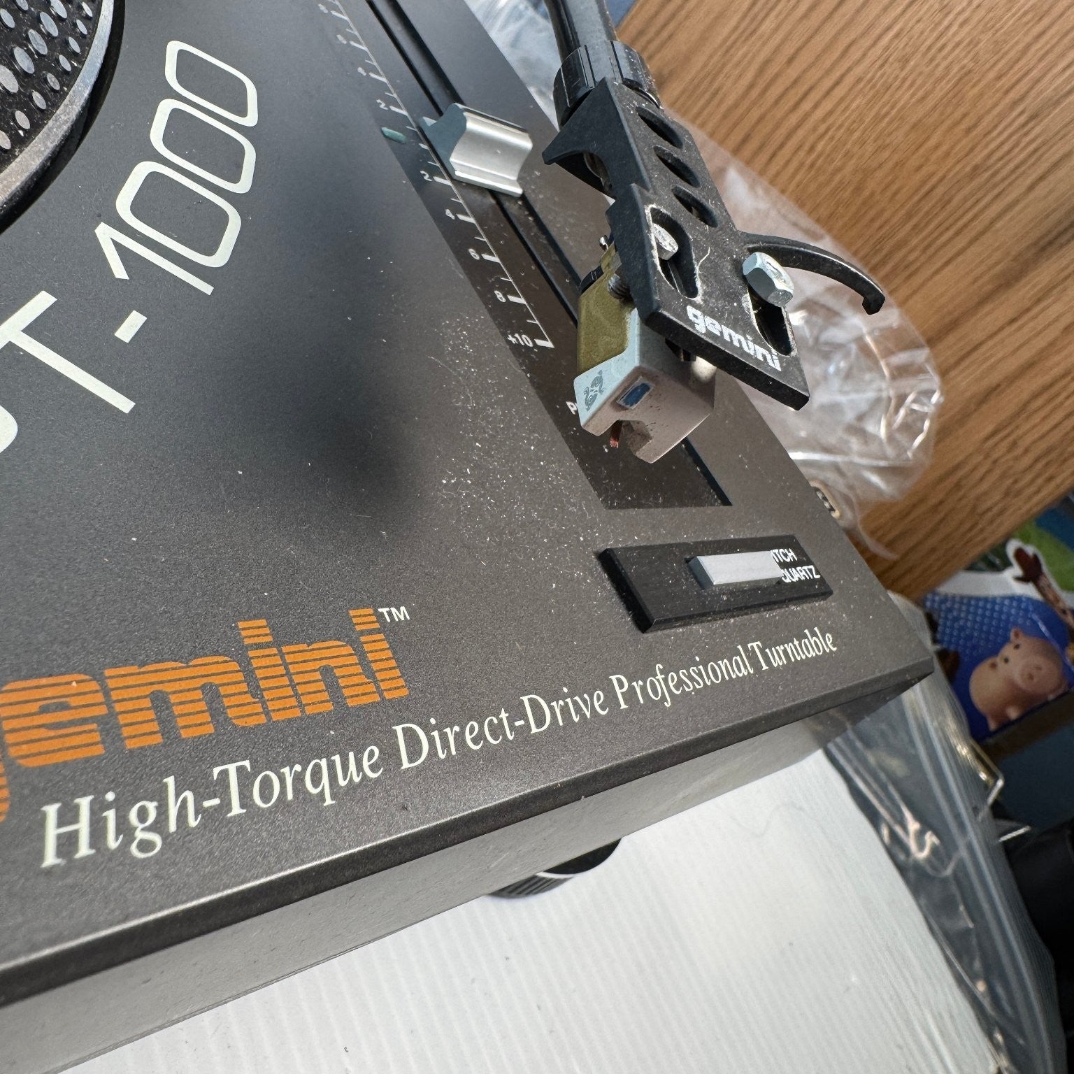 Gemini PT-1000 High-Torque Direct-Drive Professional Turntable