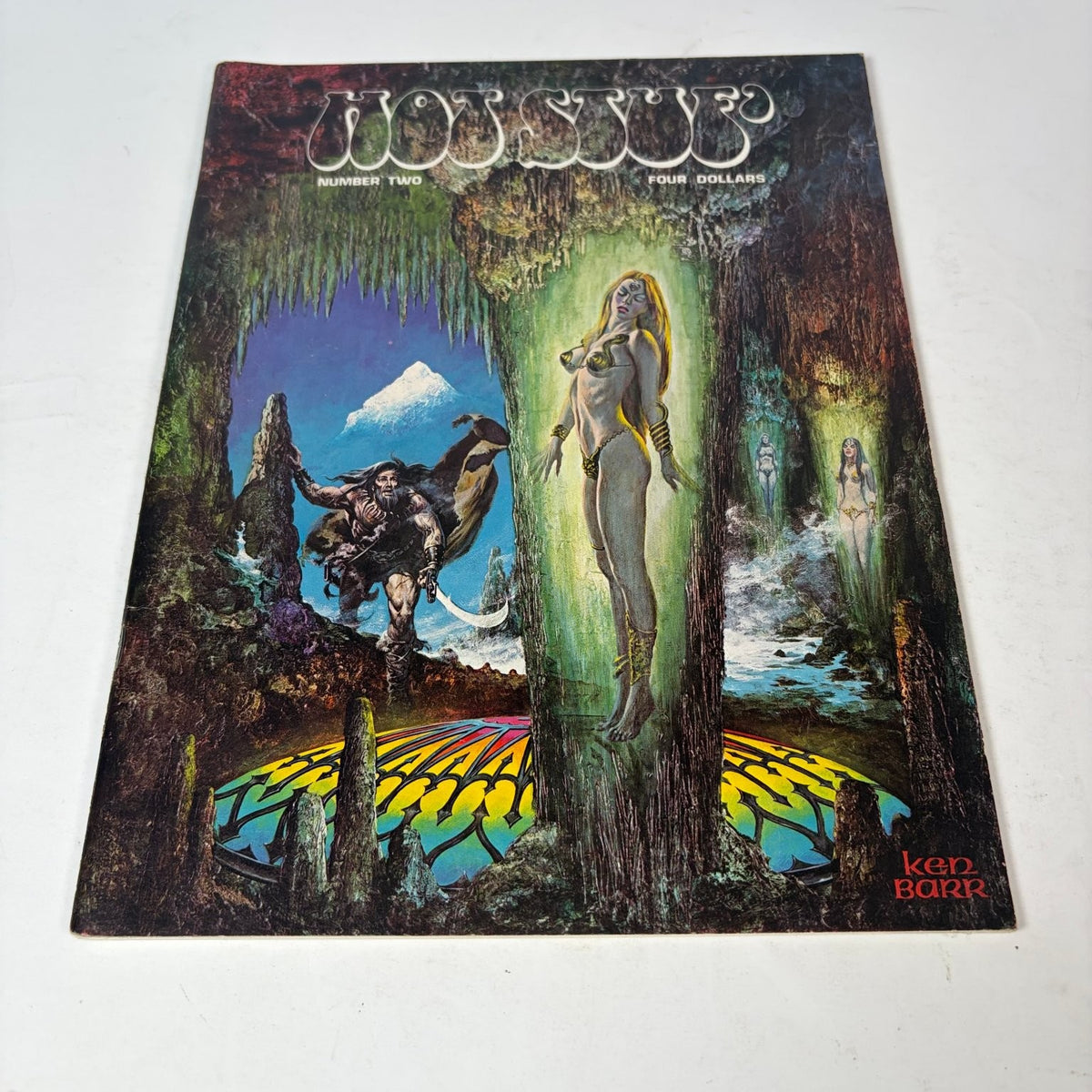 Hot Stuf #2 Underground Rare Fantasy Art Magazine Ken Barr Cover Richard Corben