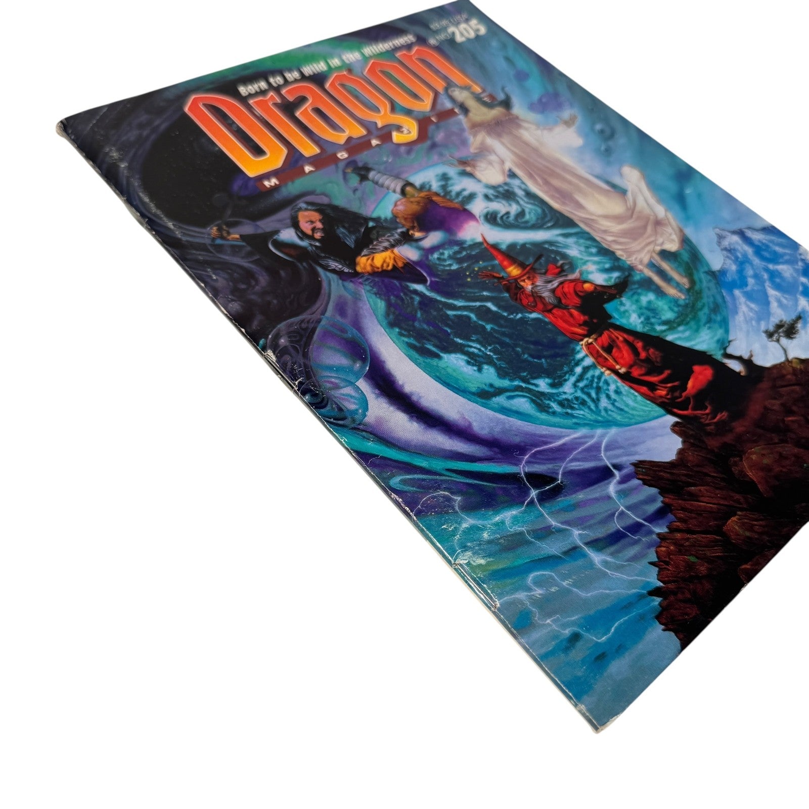 Vintage Dragon Magazine No 205 TSR 1994 Dungeons & Dragons Fantasy RPG Softcover