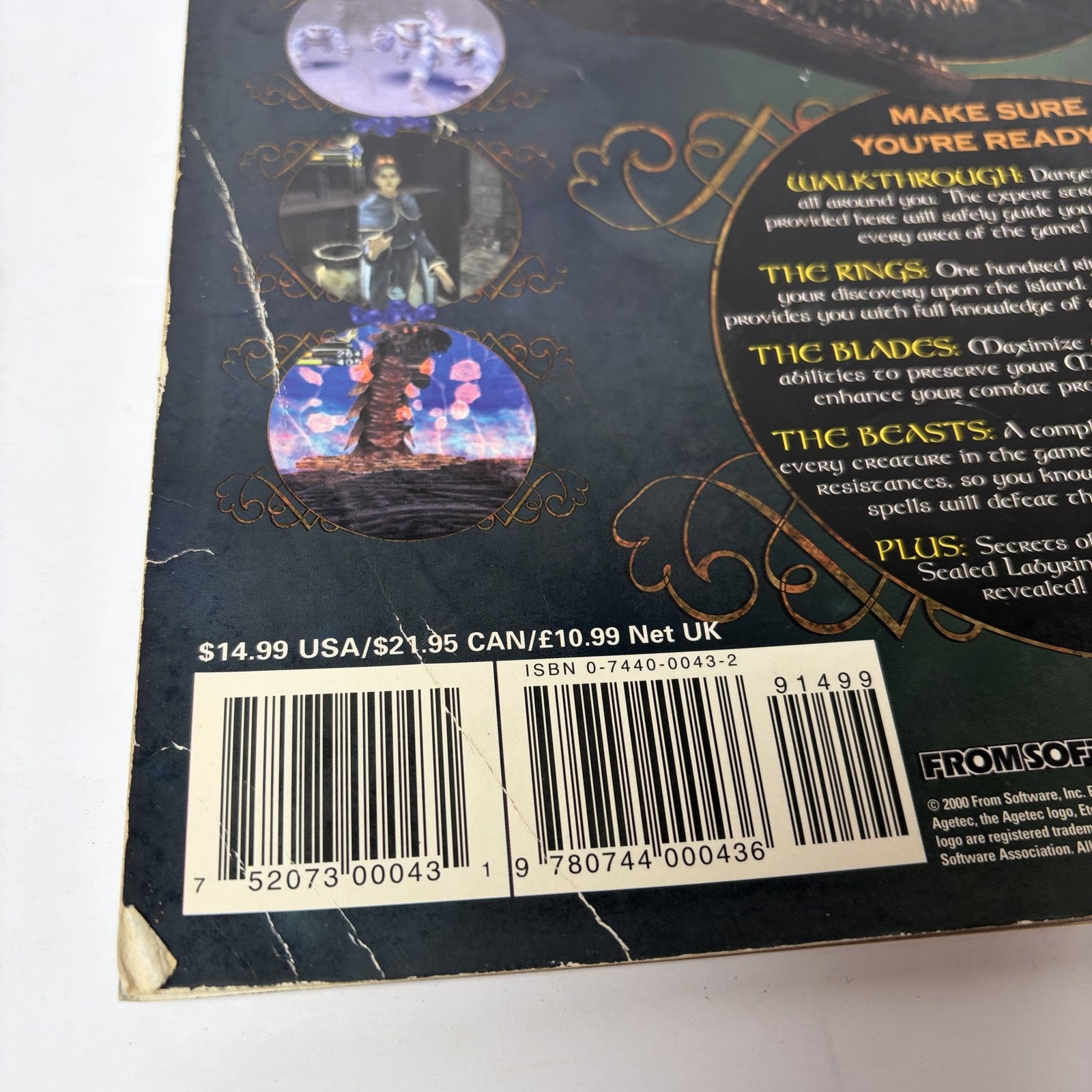 Eternal Ring Official Strategy Guide BradyGames PS2 PlayStation 2 From Software