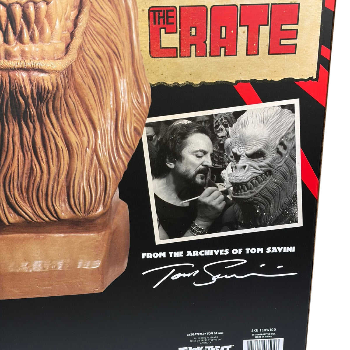 Official Creepshow Fluffy the Crate Beast 23” Bust from Trick or Treat Studios