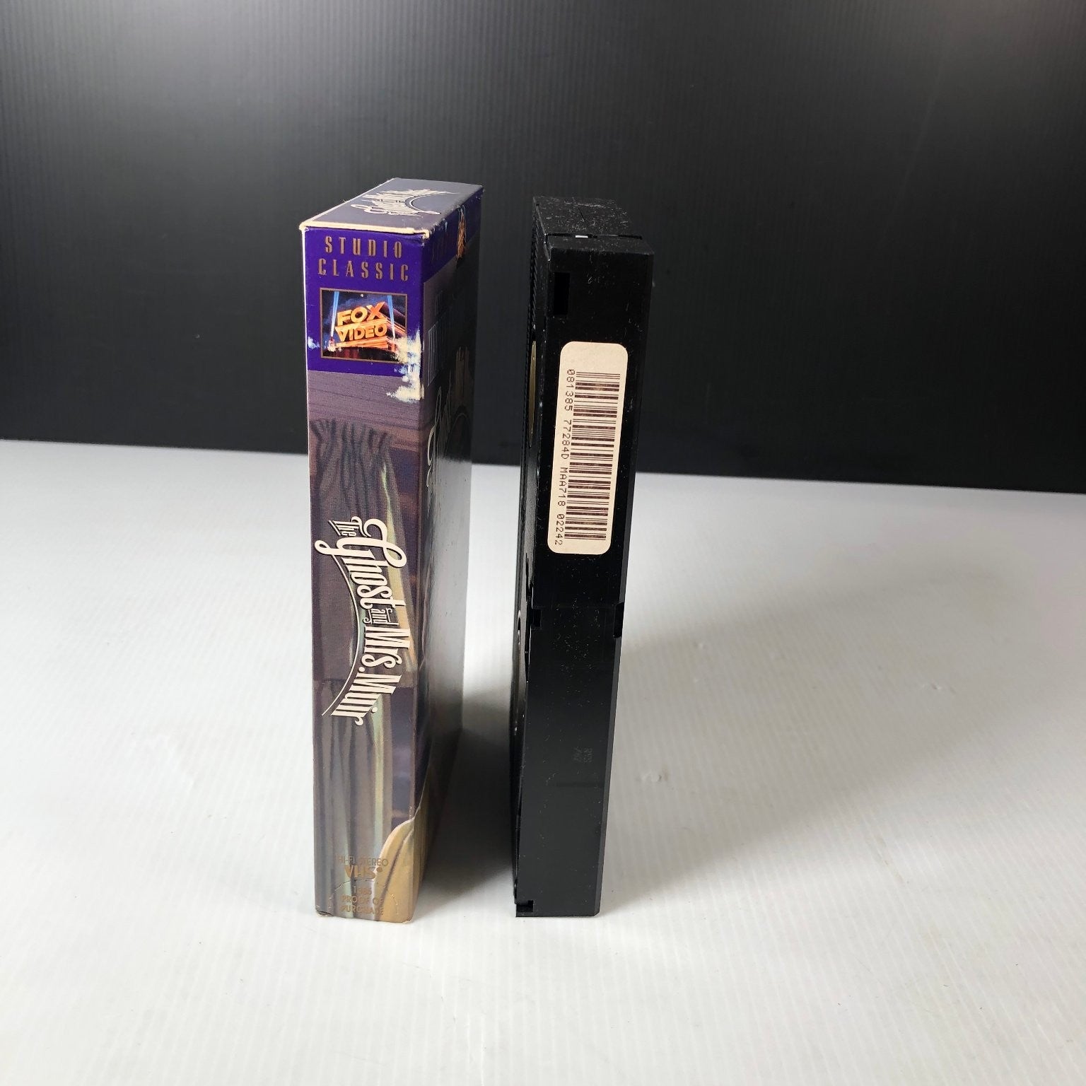 The Ghost and Mrs. Muir VHS 1947 Romantic Fantasy Fox Video Studio Classic