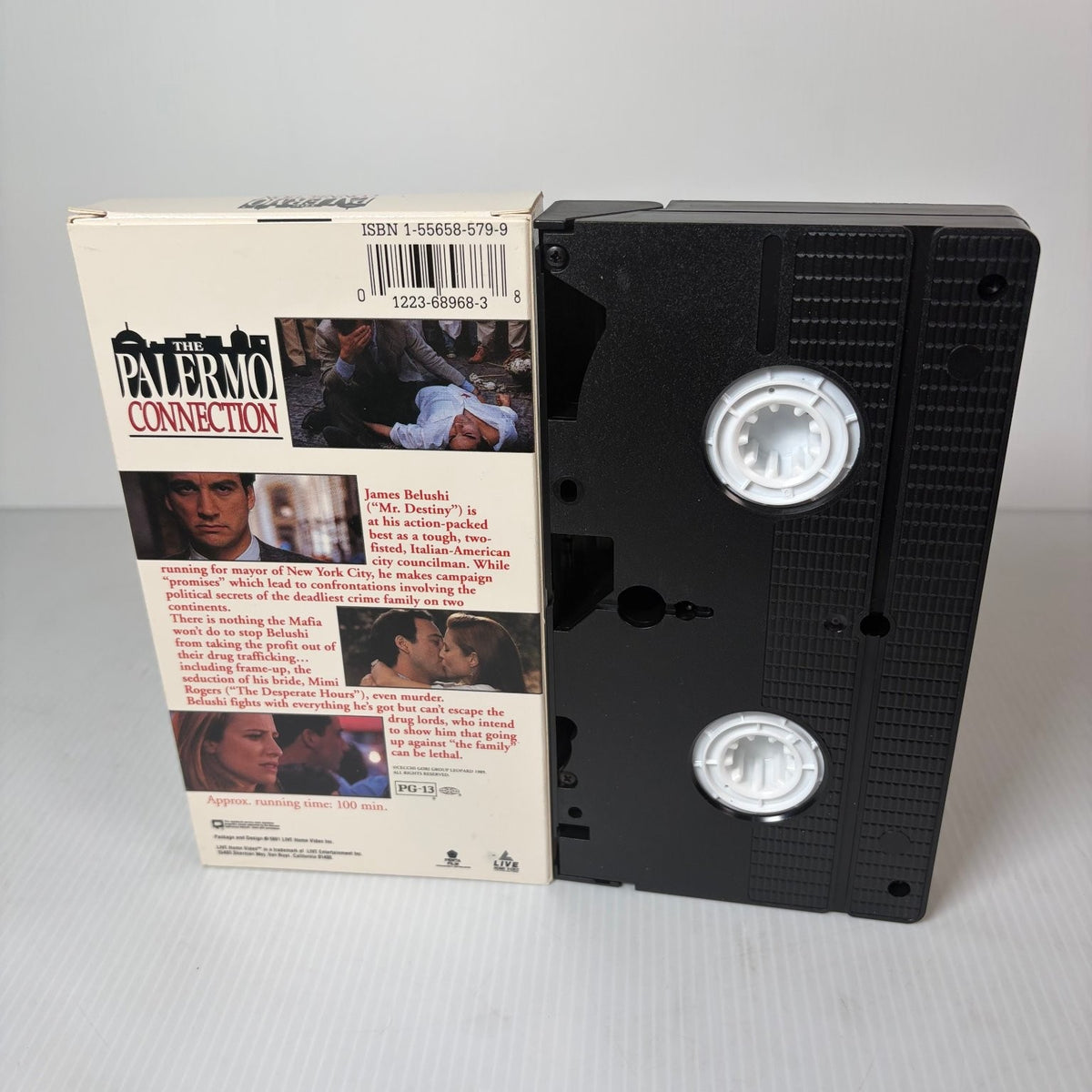 The Palermo Connection VHS 1990 Crime Thriller Live Home Video