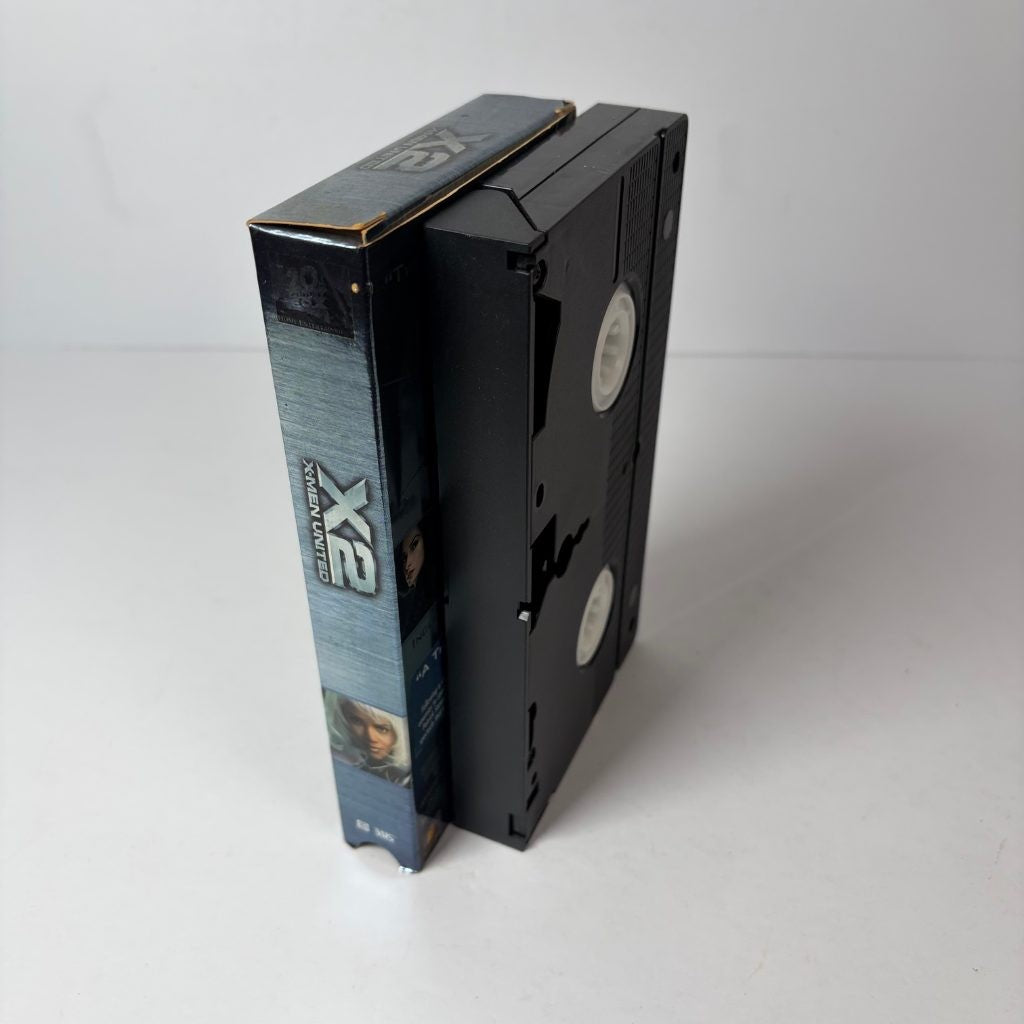 X2 X-Men United VHS 2003 Special Edition Marvel Blockbuster Ex-Rental