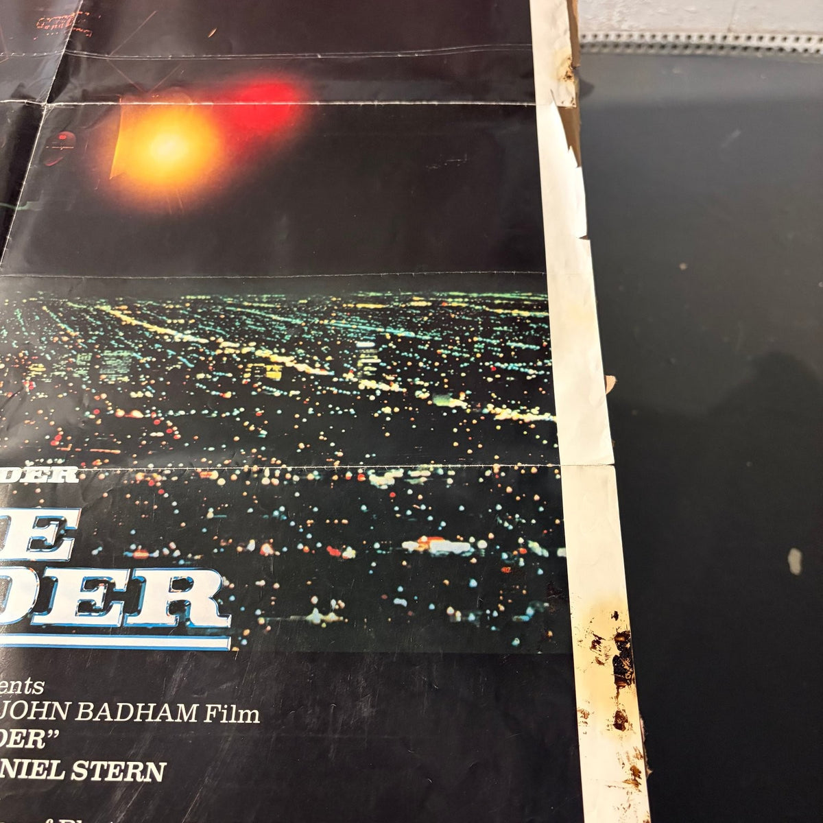 Blue Thunder 1983 One Sheet Movie Poster Roy Scheider Columbia Pictures Action