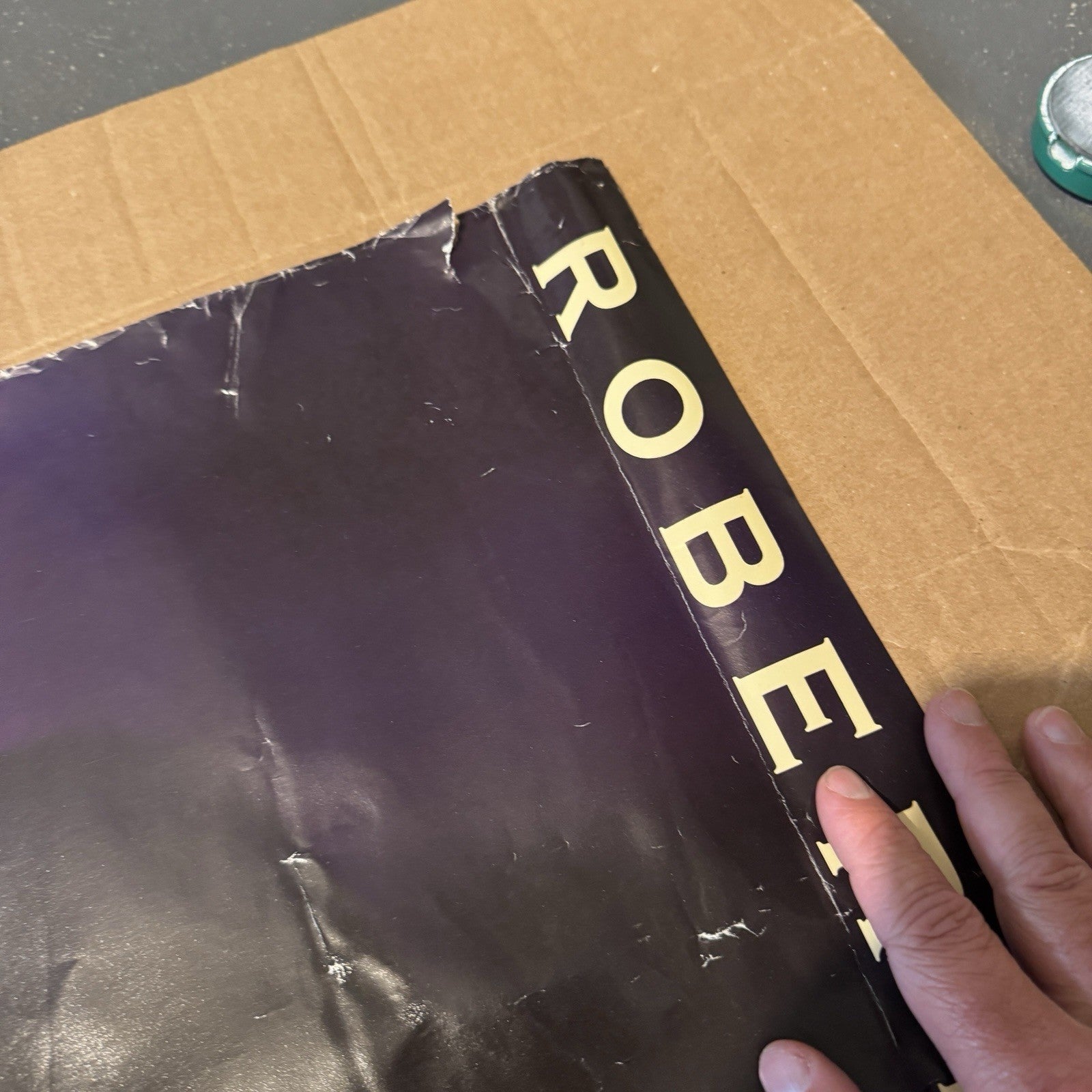 Vintage Robert Englund In Phantom Of The Opera Original Poster VHS Promo 40”x27”