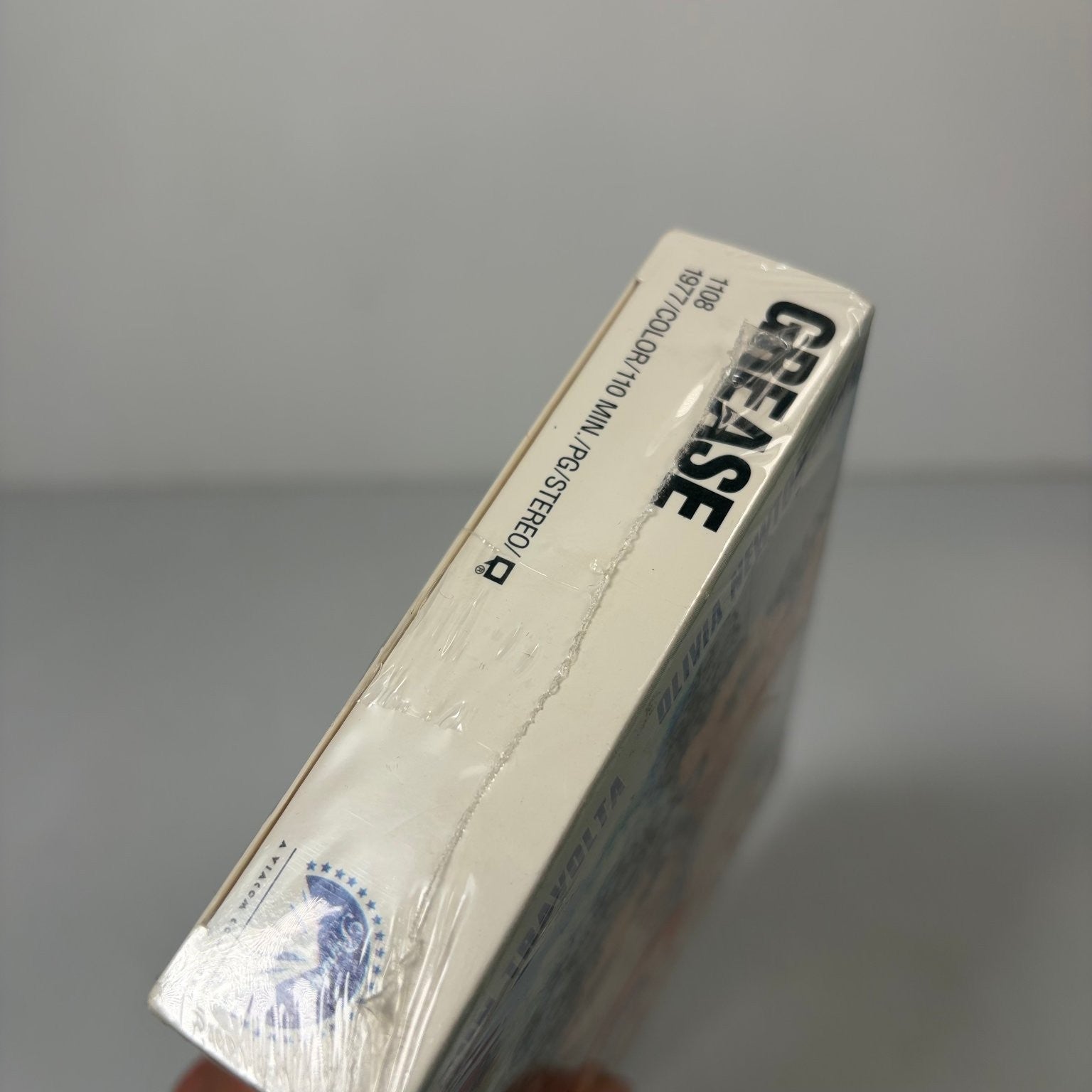 Grease VHS 1978 Musical Romance John Travolta Olivia Newton-John Paramount