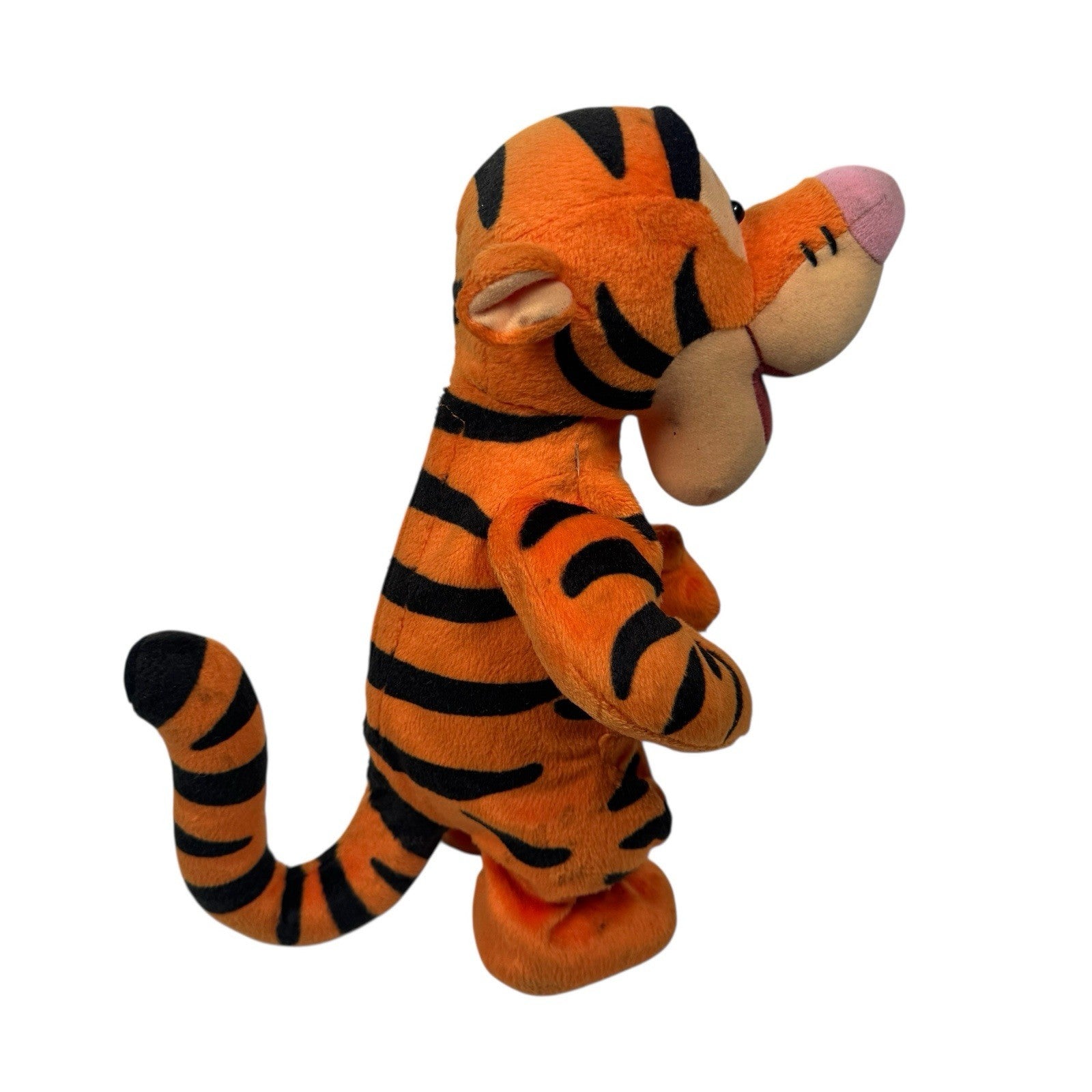 Vintage Disney Bouncing Tigger Talking Jumping 12” Mattel 1998 Winnie The Pooh