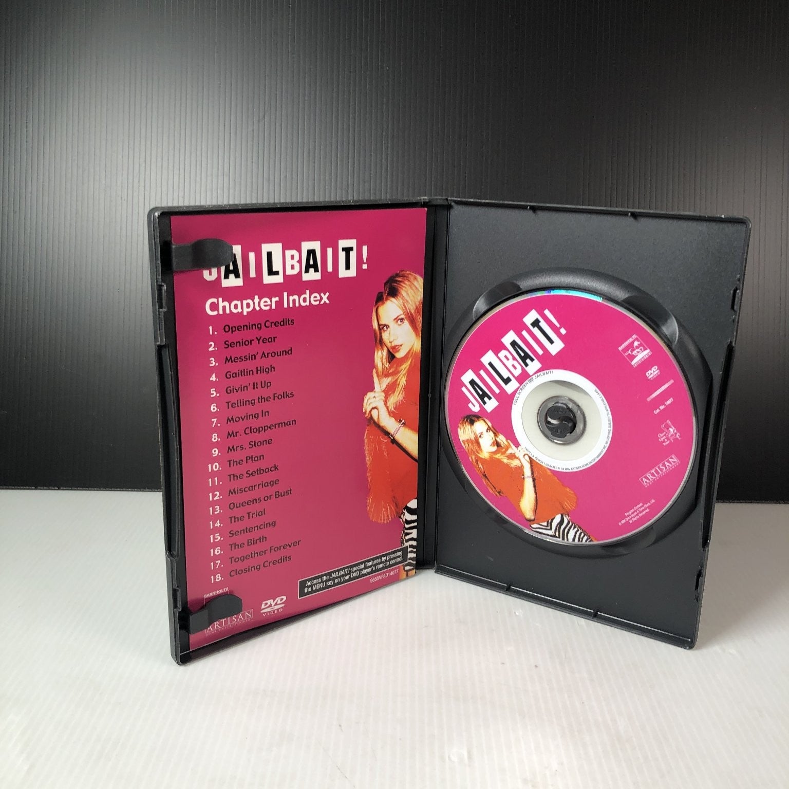 Jailbait DVD 2000 Comedy Matt Frewer Alycia Purrott Special Features Rare OOP