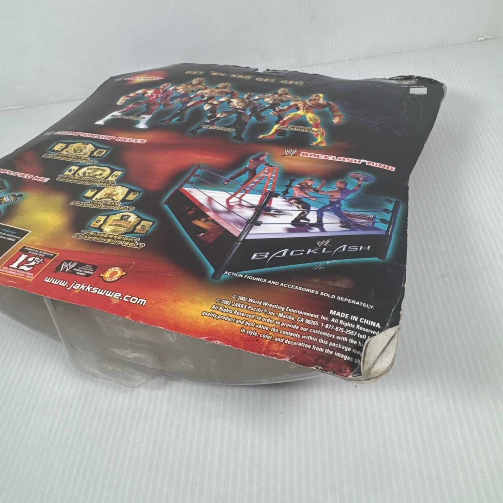 WWE Ringside Rivals The Rock Vs Brock Lesnar Jakks Wrestling 2-Pack Figures