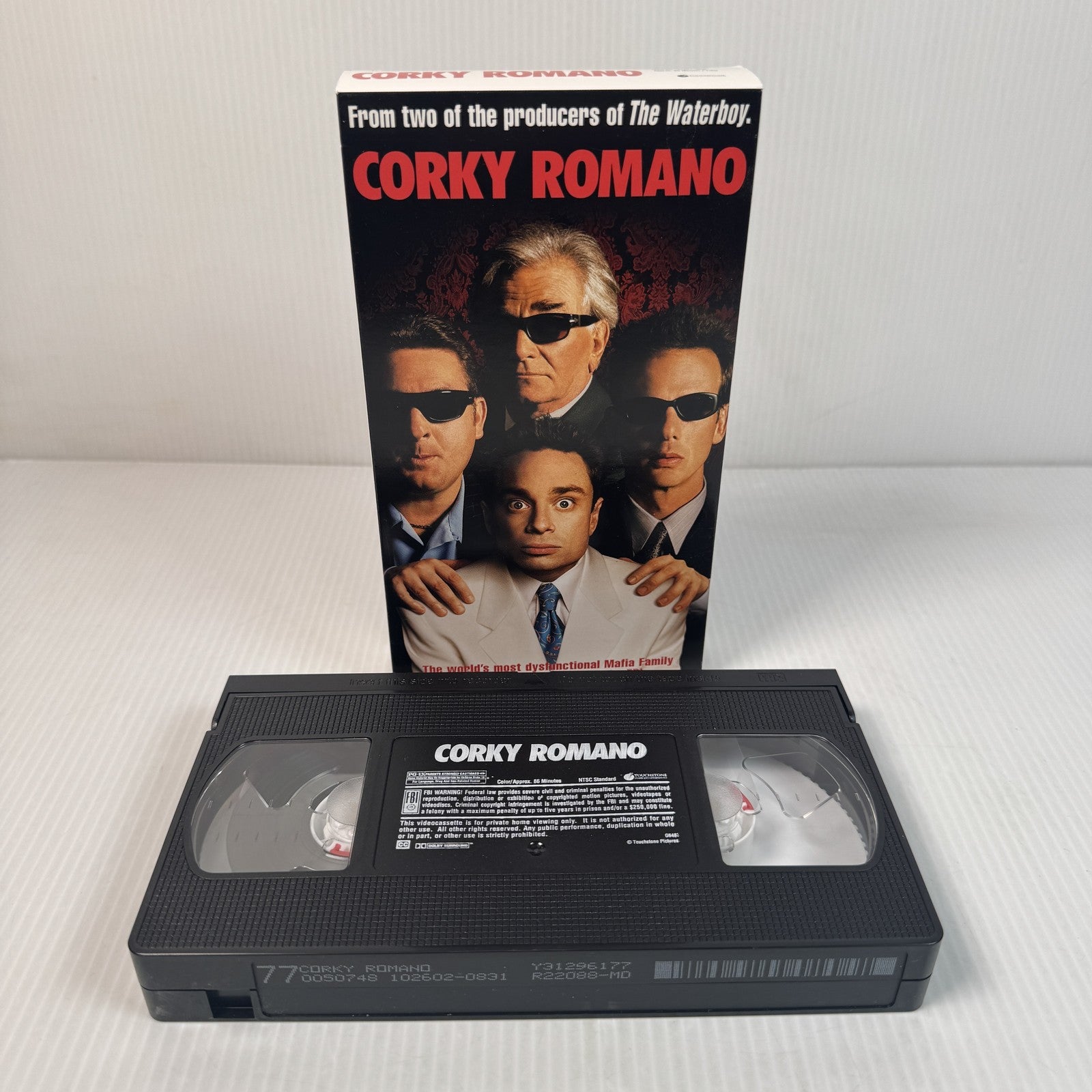 Corky Romano VHS 2001 Comedy Movie Touchstone Home Video Chris Kattan SNL Mafia