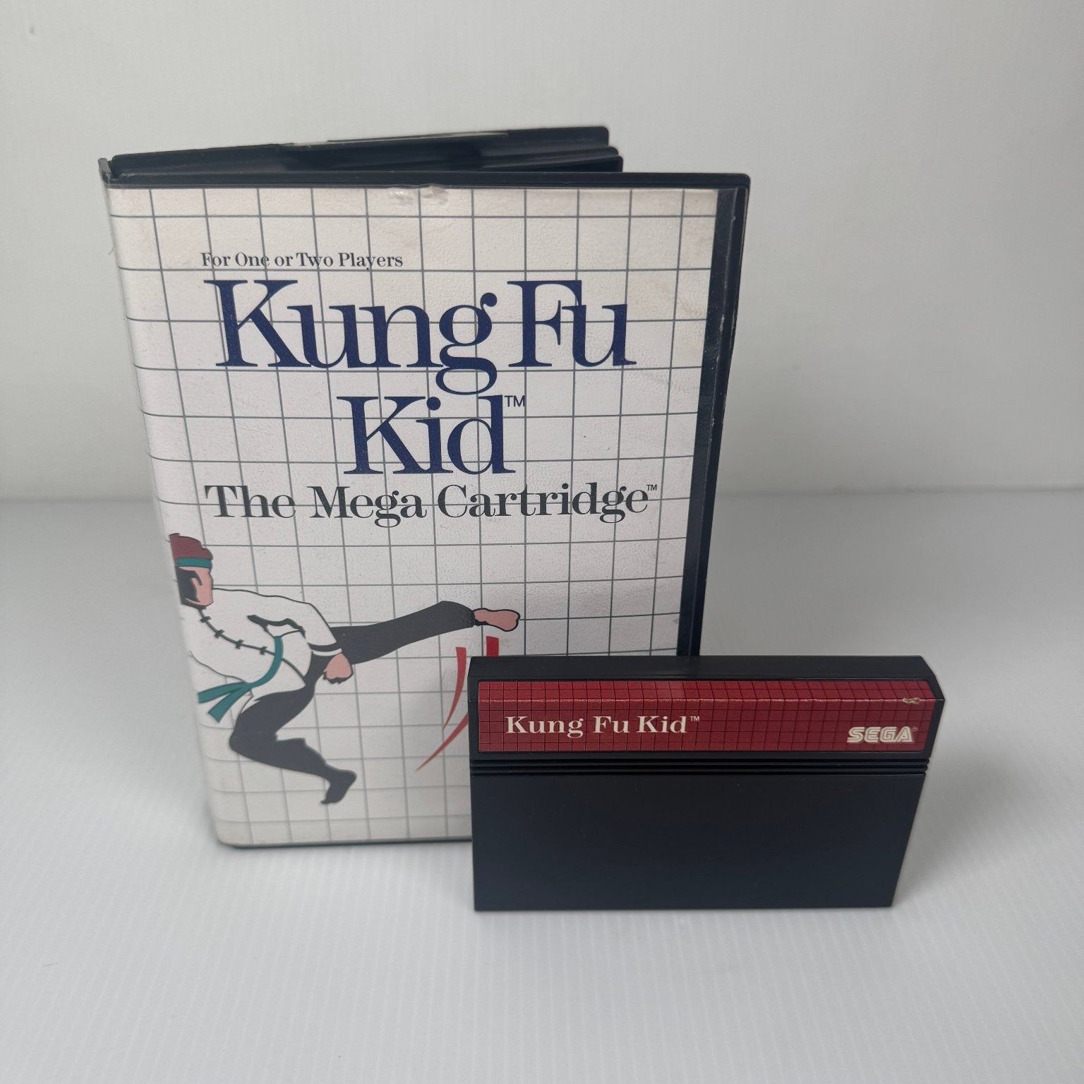 Kung Fu Kid Sega Master System The Mega Cartridge Video Game Case & Game
