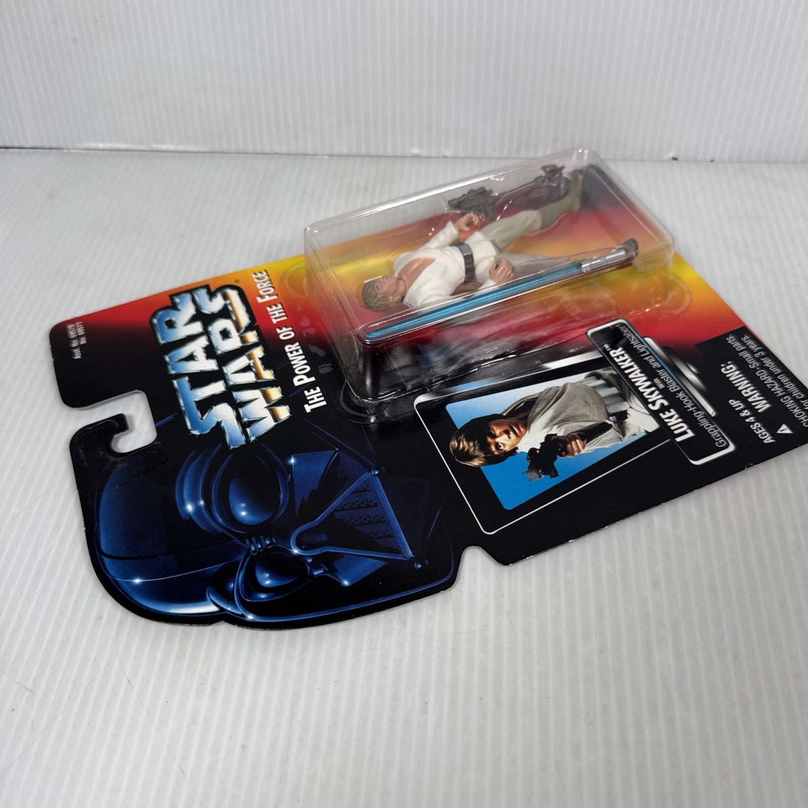 Luke Skywalker Star Wars Power Of The Force VTG 1995 Kenner Long Saber 1st Run