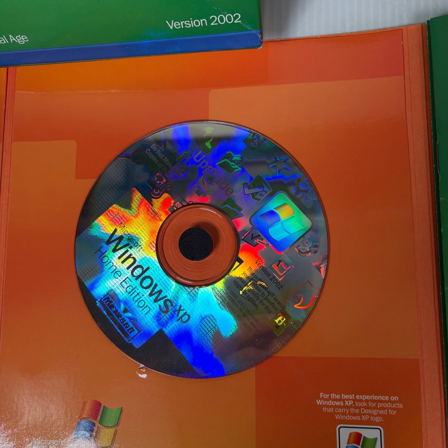 Microsoft Windows XP Home Edition Big Box PC Upgrade Version 2002 Software
