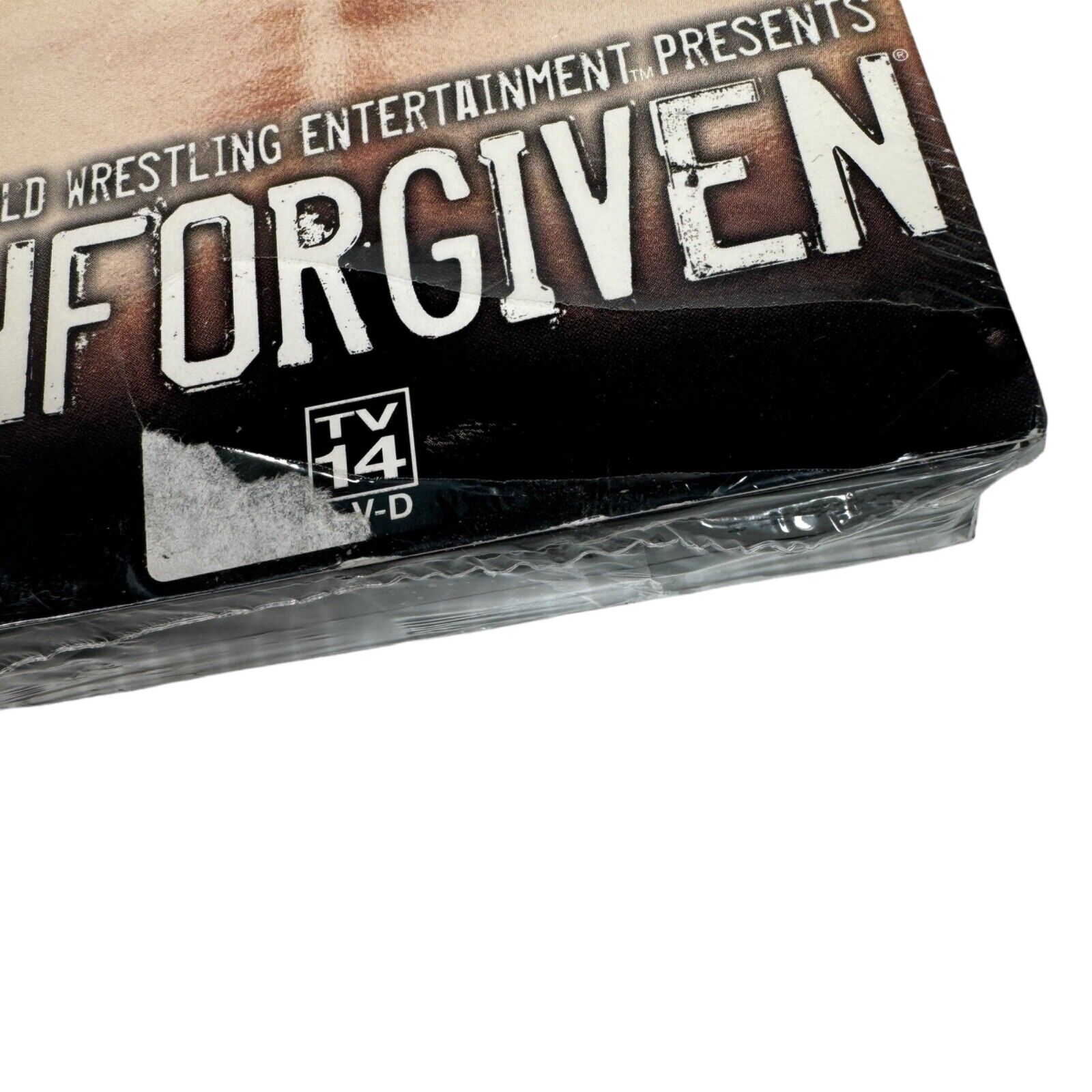 WWE - Unforgiven 2002 (VHS, 2002) Brand New Factory Sealed (Small Tear)