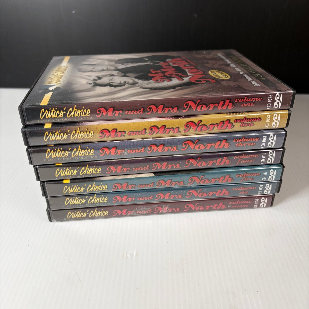 Mr. and Mrs. North DVD 2004 Digitally Restored Volumes 1-7 Barbara Britton