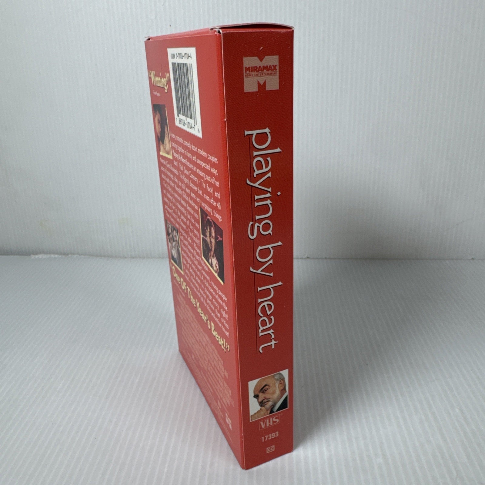 Playing By Heart (VHS 1999) Angelina Jolie, Dennis Quaid, Sean Connery, Jay Mohr