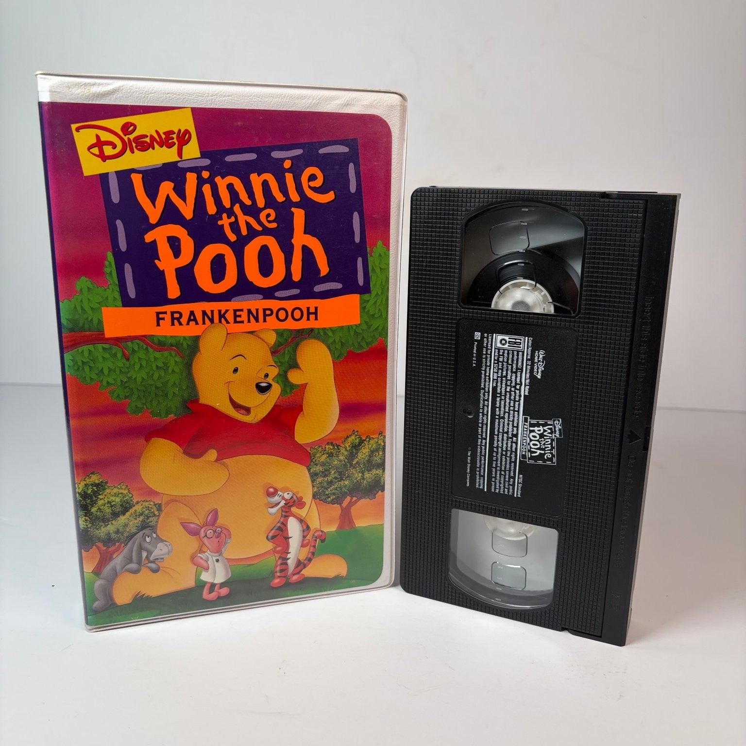 Winnie the Pooh Frankenpooh VHS 1995 Disney Family Animation