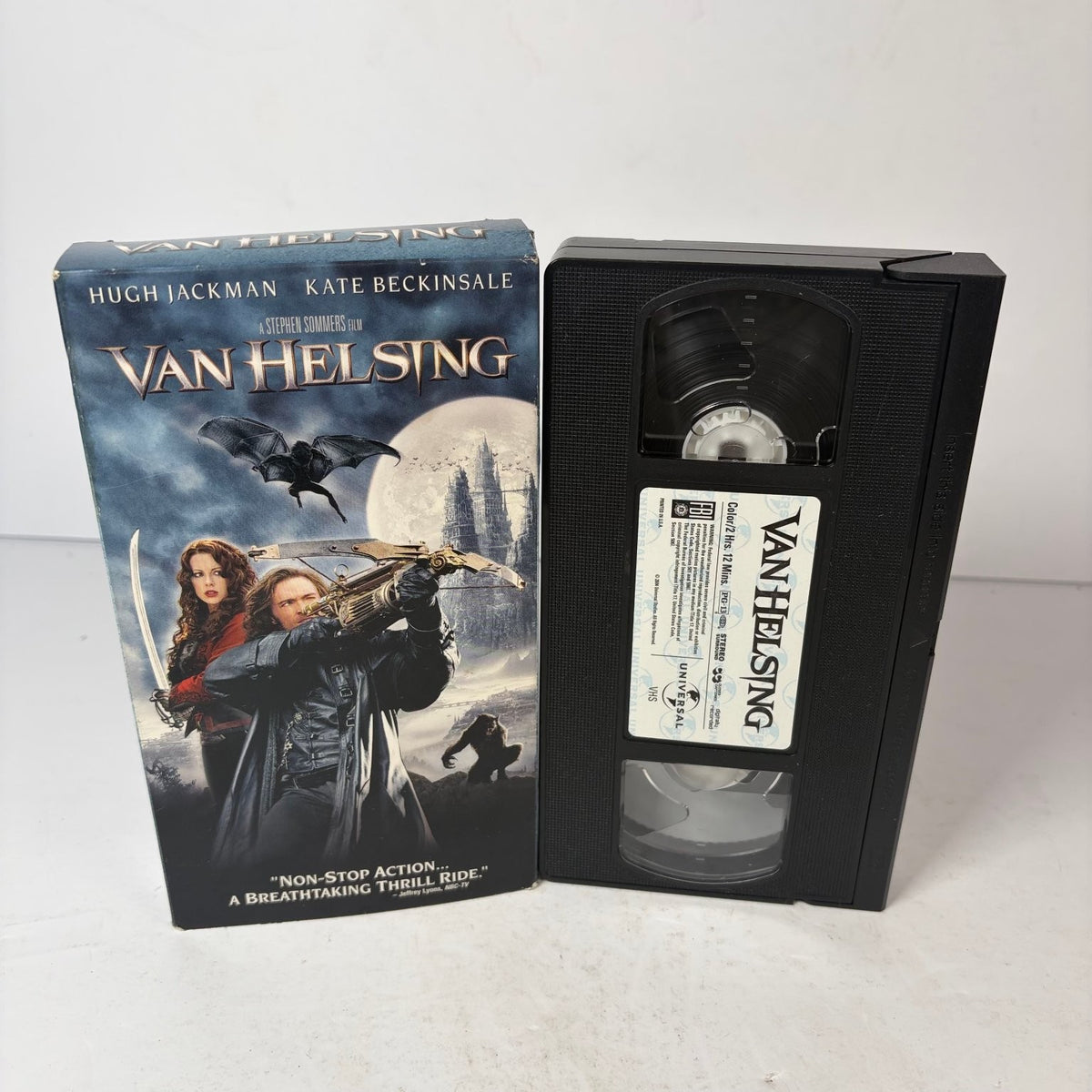 Van Helsing VHS 2004 Action Horror Fantasy Universal Hugh Jackman