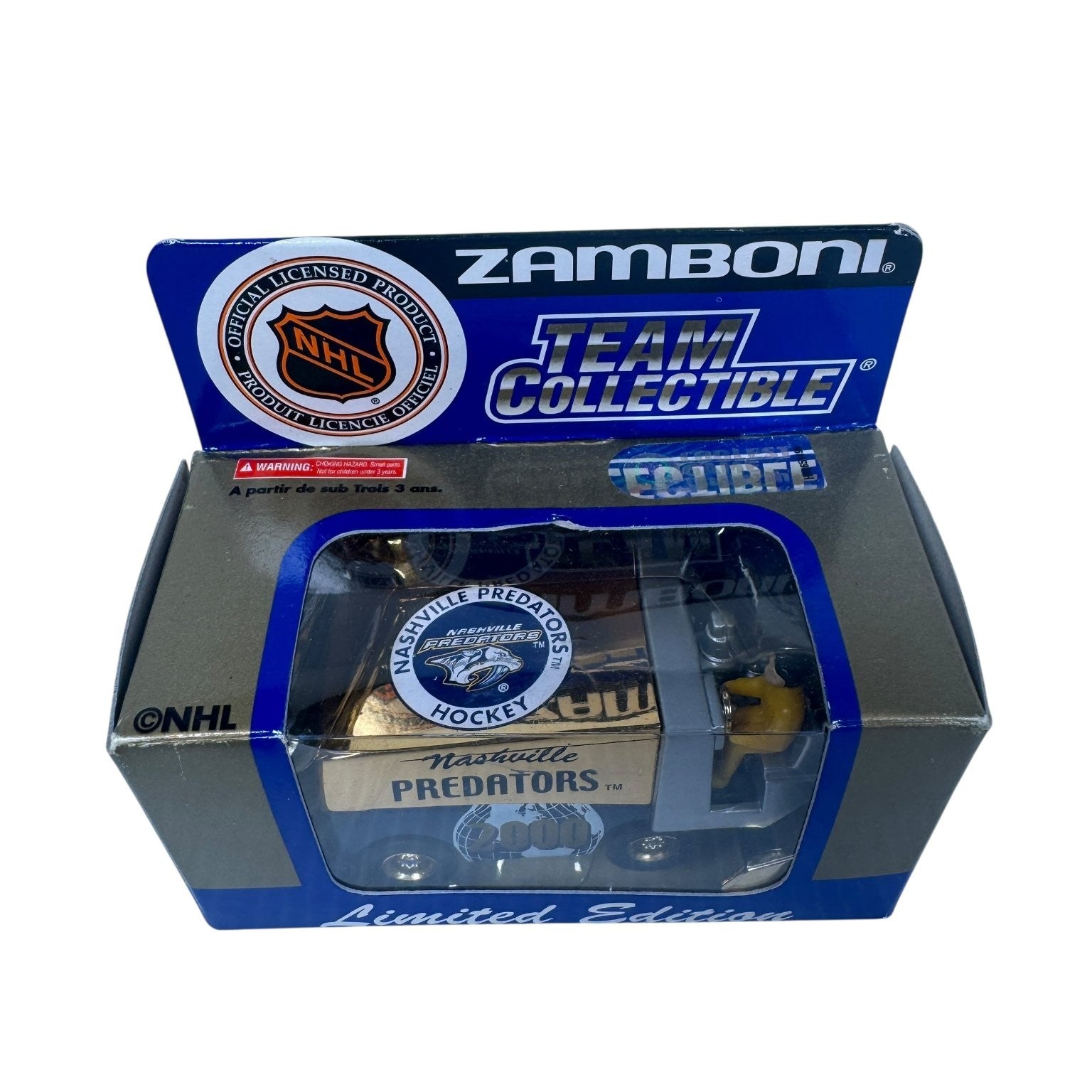 Zamboni Nashville Predators NHL Diecast 1:50 Scale Team Collectible