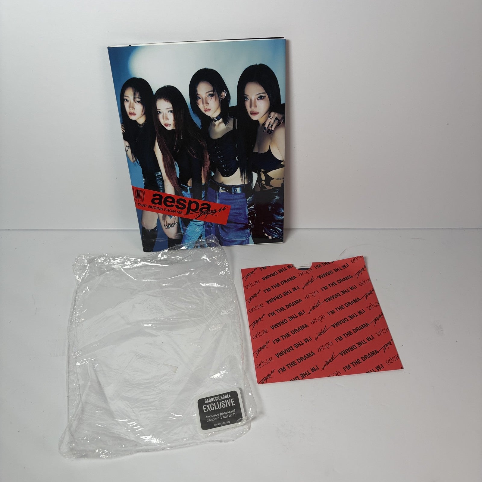 aespa - Drama CD Photobook Album Barnes & Noble Exclusive K-Pop SMC2047
