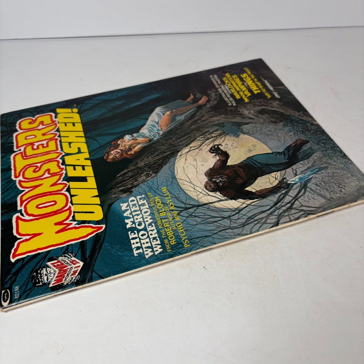 Monsters Unleashed 1973 Issue 1 Werewolf Vampire Horror 1st App Solomon Kane