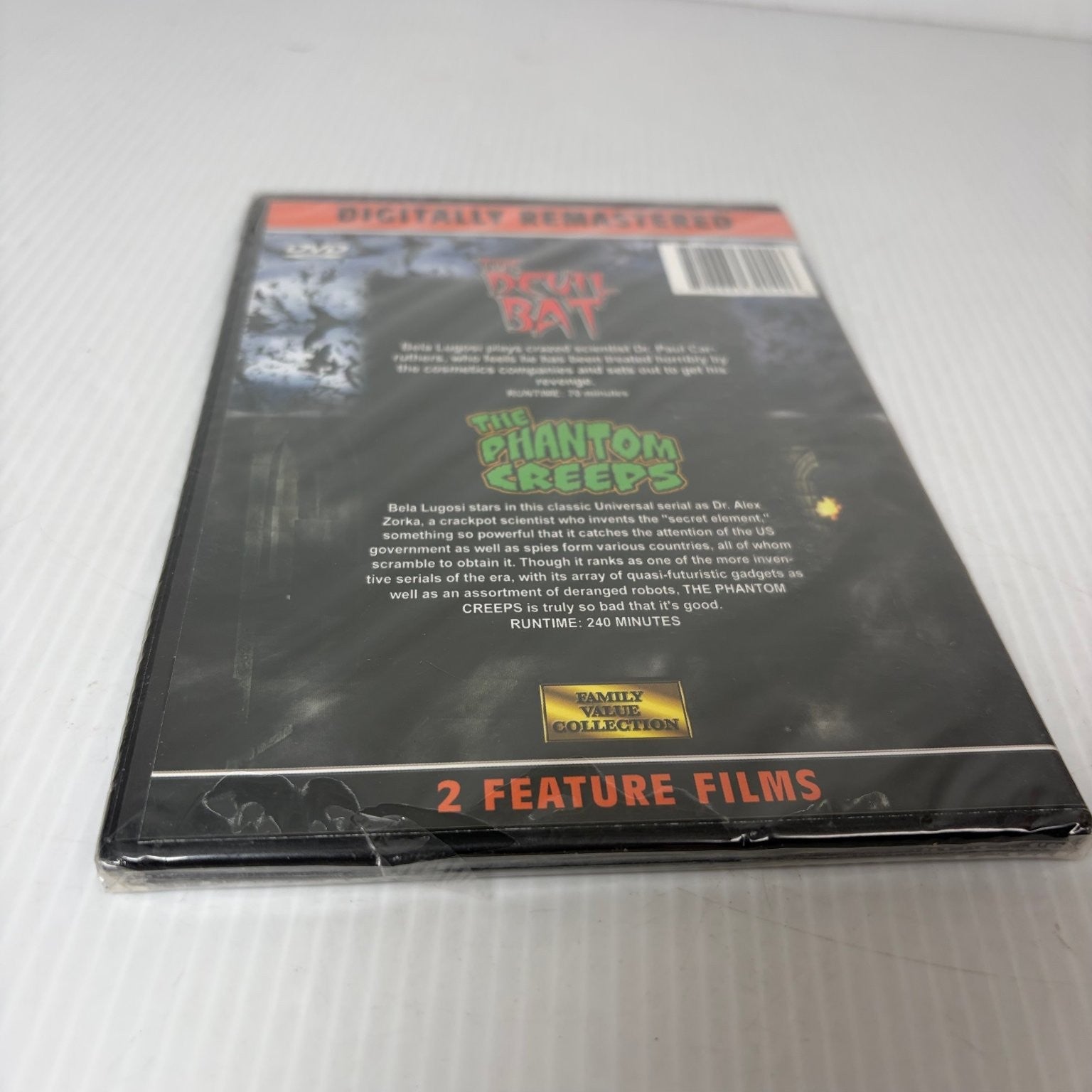 The Devil Bat The Phantom Creeps DVD (1939) Bela Lugosi Digitally Remastered
