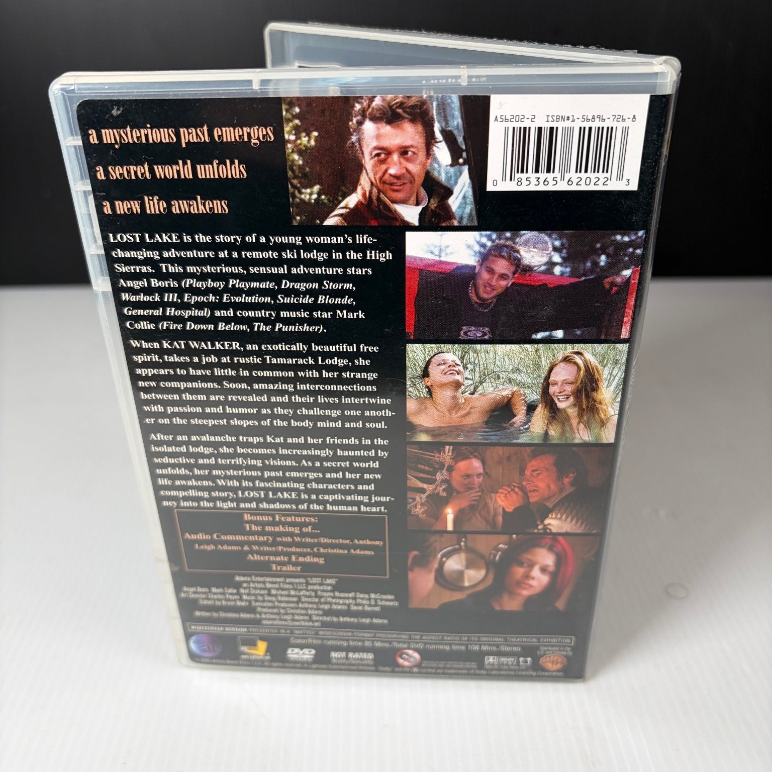 Lost Lake DVD 2004 Drama Angel Boris Mark Collie Bonus Features