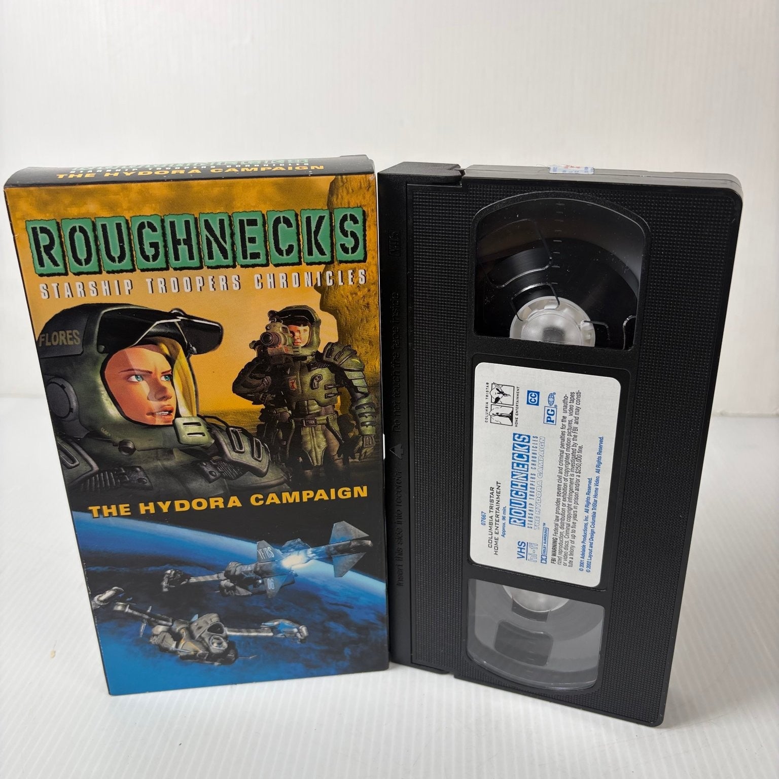 Roughnecks Starship Troopers Chronicles The Hydora Campaign VHS Sci-Fi Animated