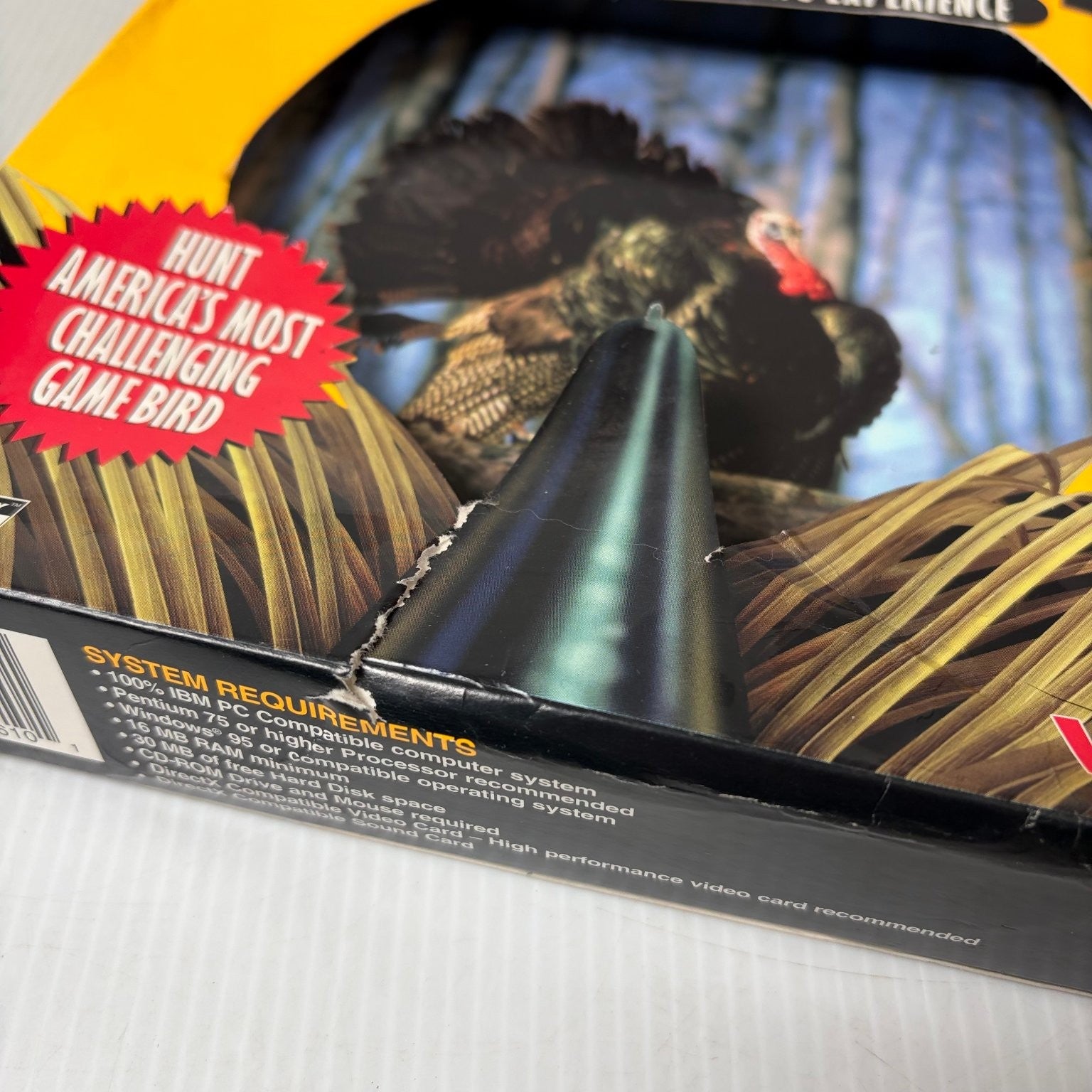 Wild Turkey Hunt Windows 95 Big Box PC CD-ROM Interactive Hunting FPS Complete