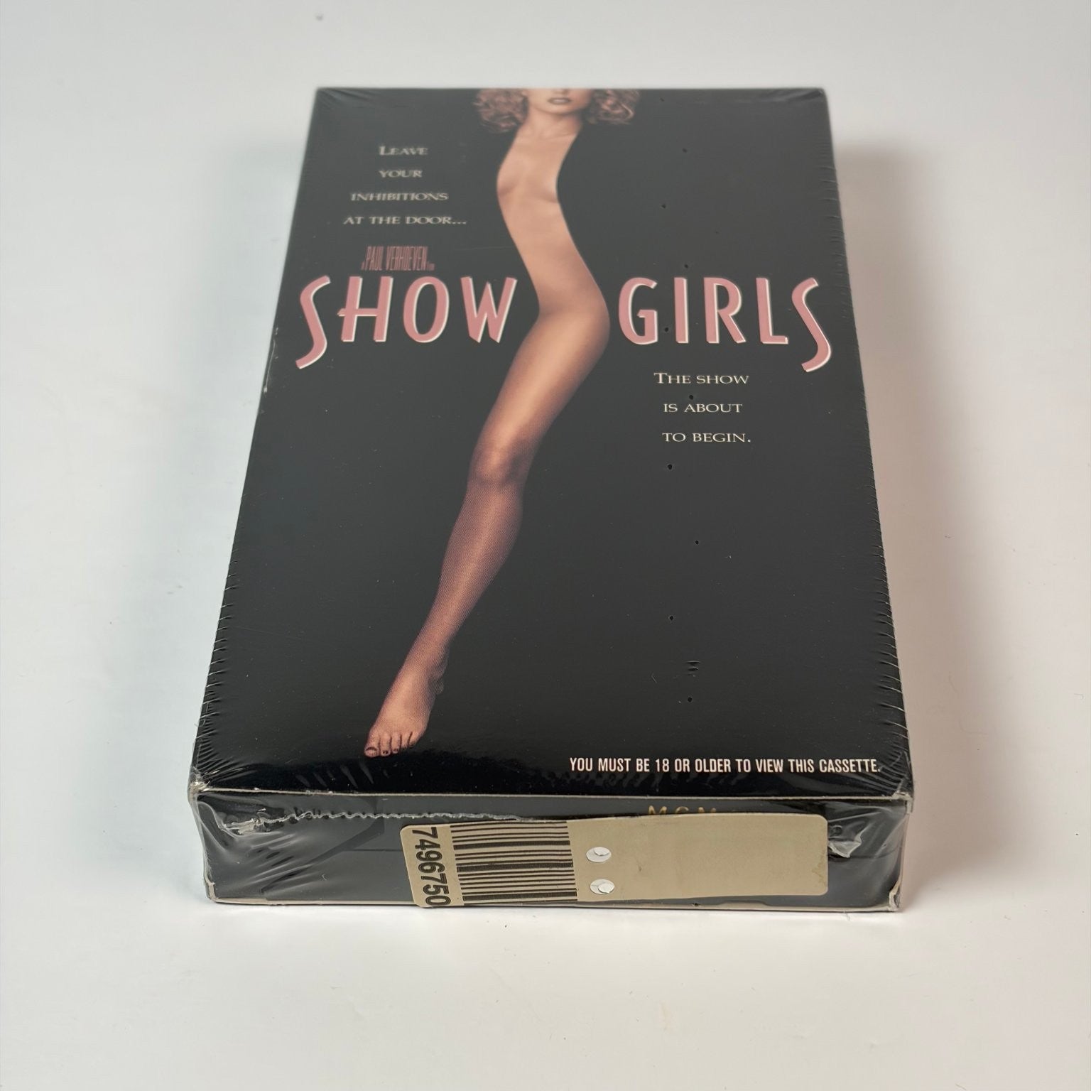 Showgirls VHS 1995 Erotic Drama Paul Verhoeven MGM/UA New Sealed