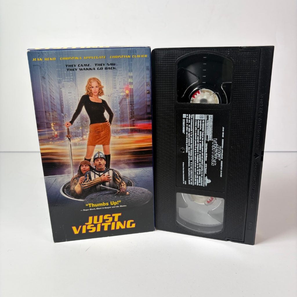 Just Visiting VHS 2001 Jean Reno Christina Applegate Comedy Hollywood Pictures