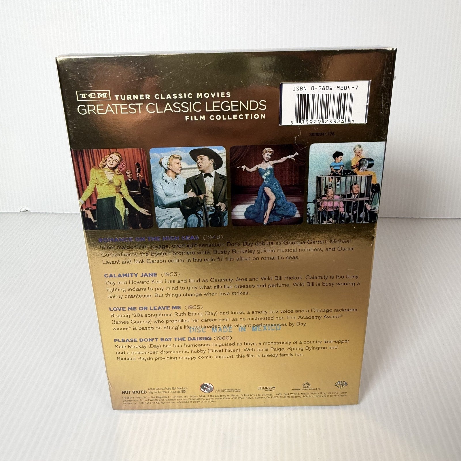 Doris Day Greatest Classic Legends Film Collection (DVD, 2011) TCM Warner New