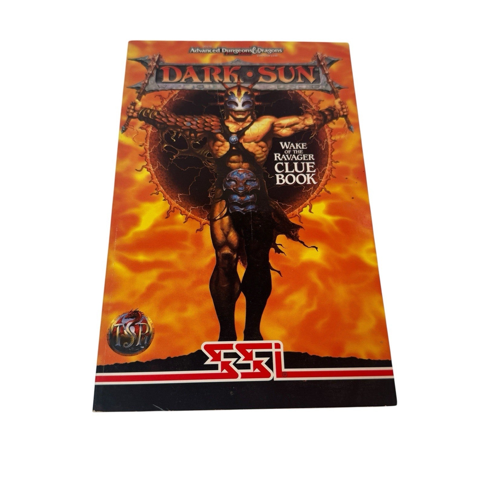 Dark Sun Wake Of The Ravager AD&D TSR Rare Mail Away Clue Book