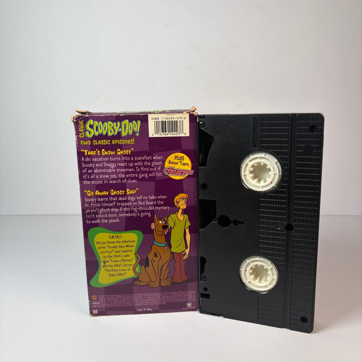 Scooby-Doo! That's Snow Ghost VHS 1999 Animated Mystery Warner Home Video