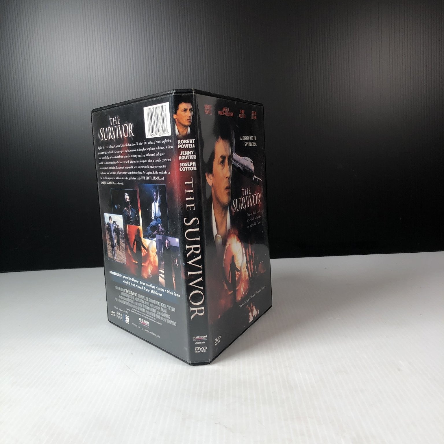 The Survivor DVD 1981 Robert Powell Thriller Supernatural Mystery