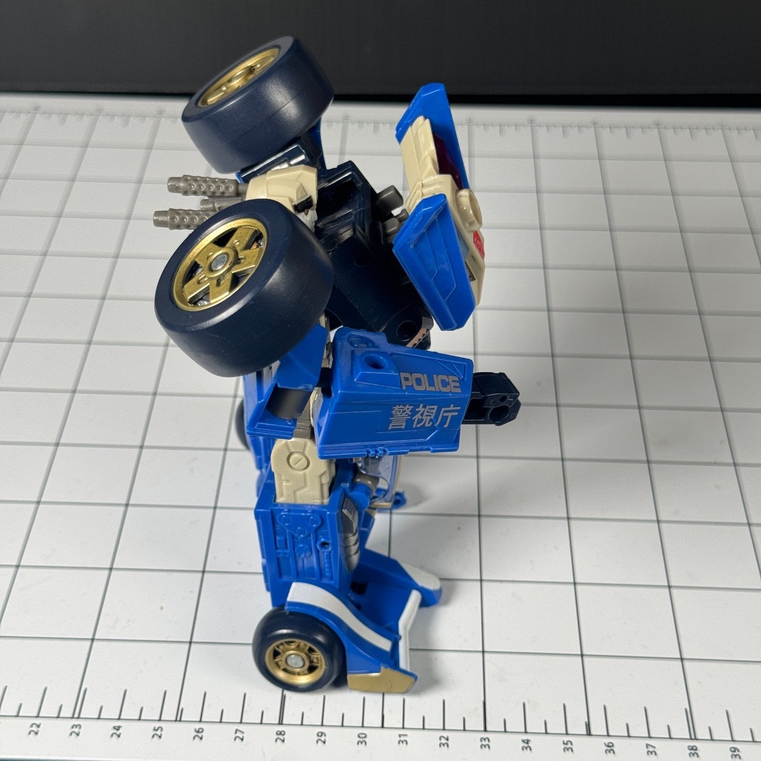 Transformers Prowl Energon Combat Class Police Car 2003 Hasbro Incomplete