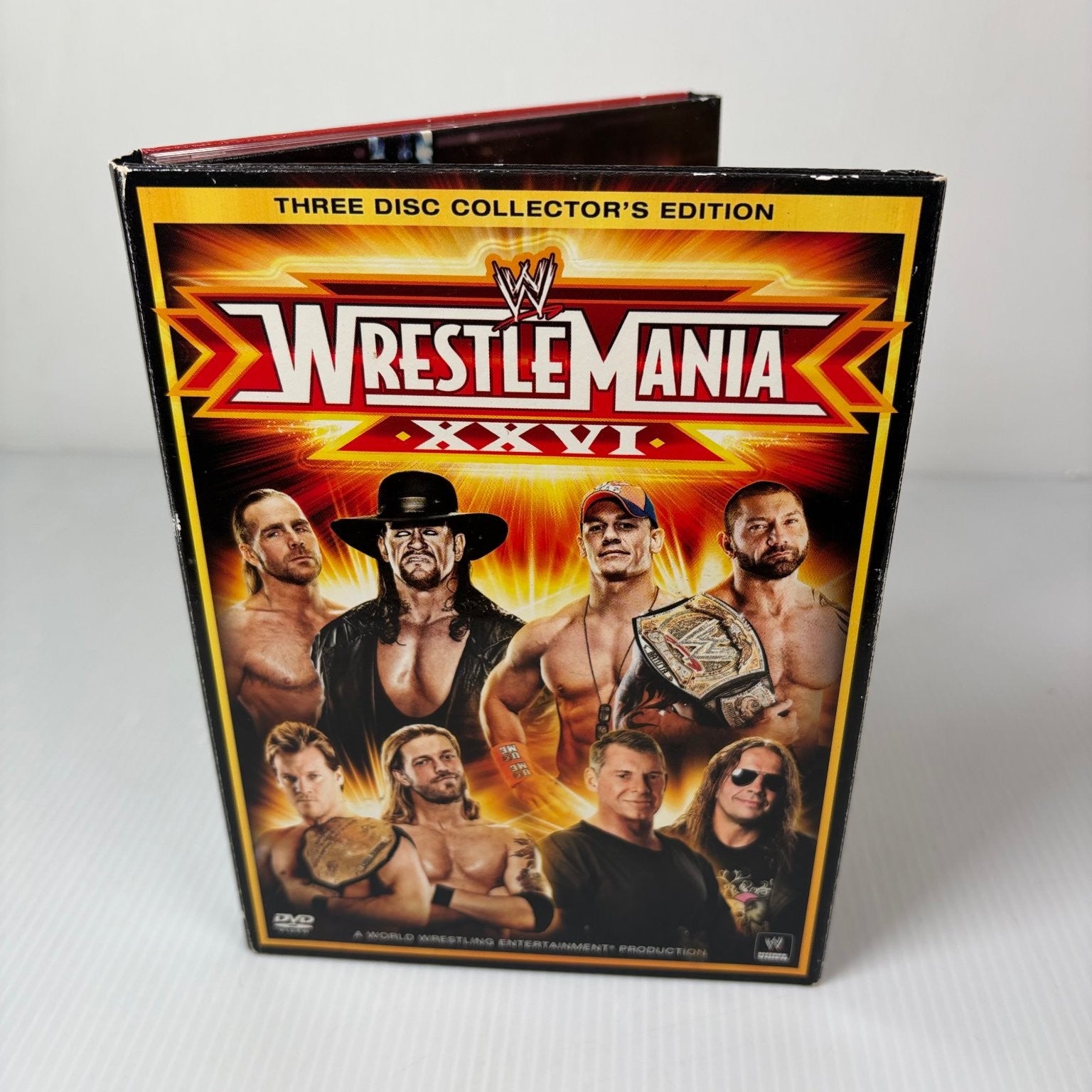 WrestleMania XXVI DVD 2010 Three Disc Collector's Edition WWE Hall of Fame