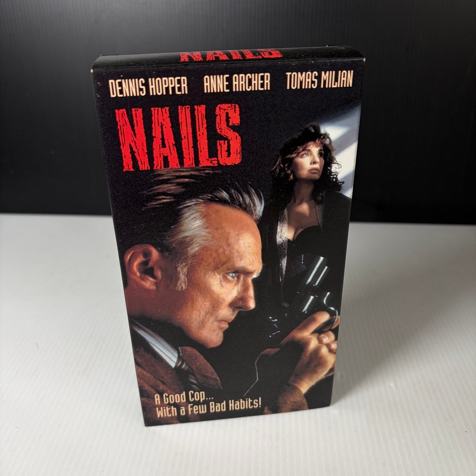 Nails VHS 1992 Action Thriller Dennis Hopper Video Treasures