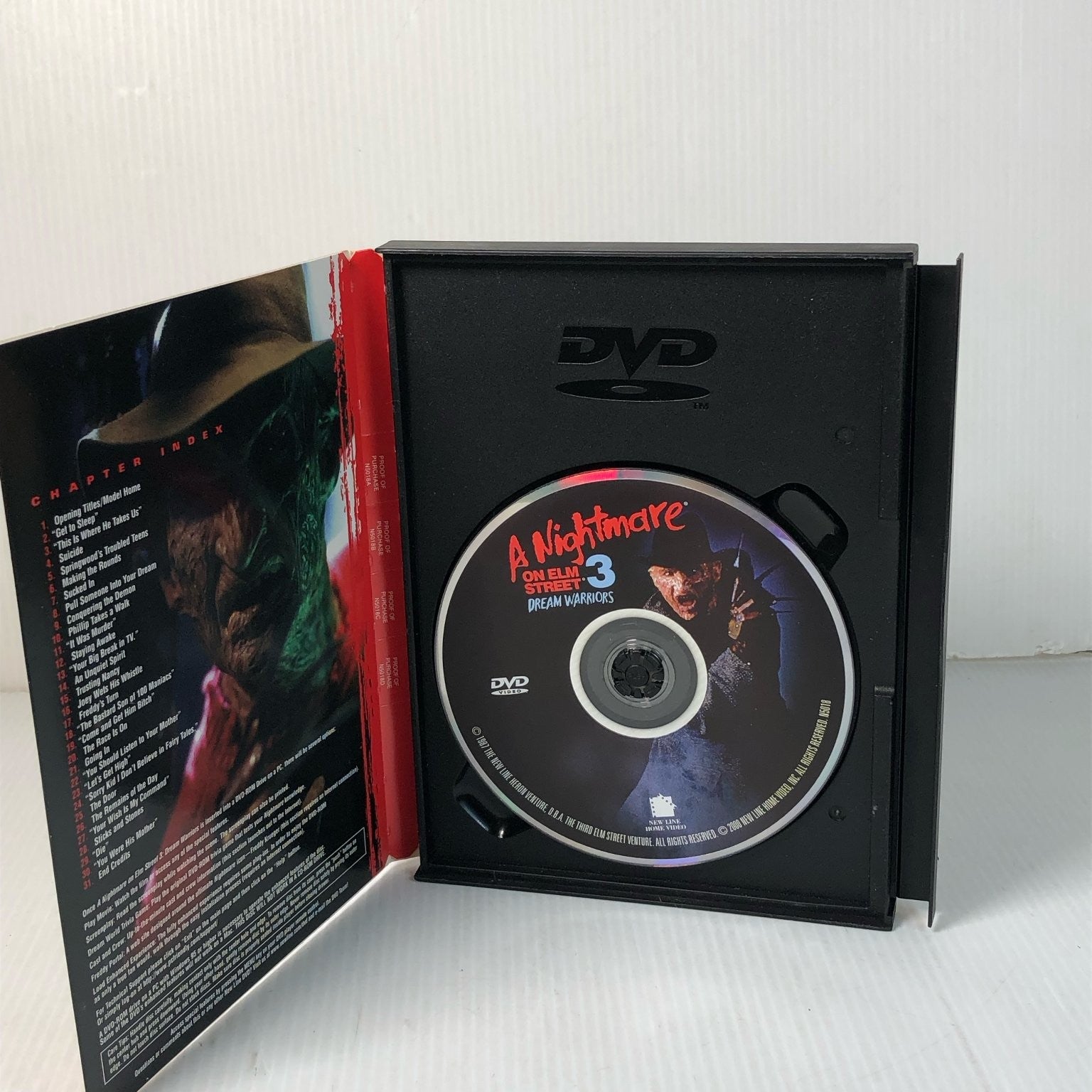 A Nightmare on Elm Street 3: Dream Warriors DVD 1987 Special Edition Robert