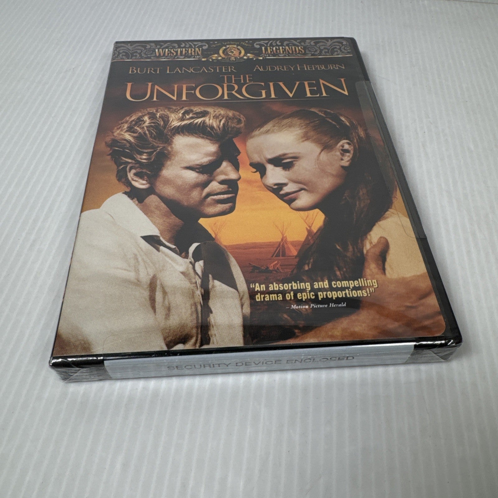 The Unforgiven (DVD, 1960) Burt Lancaster Audrey Hepburn Sealed