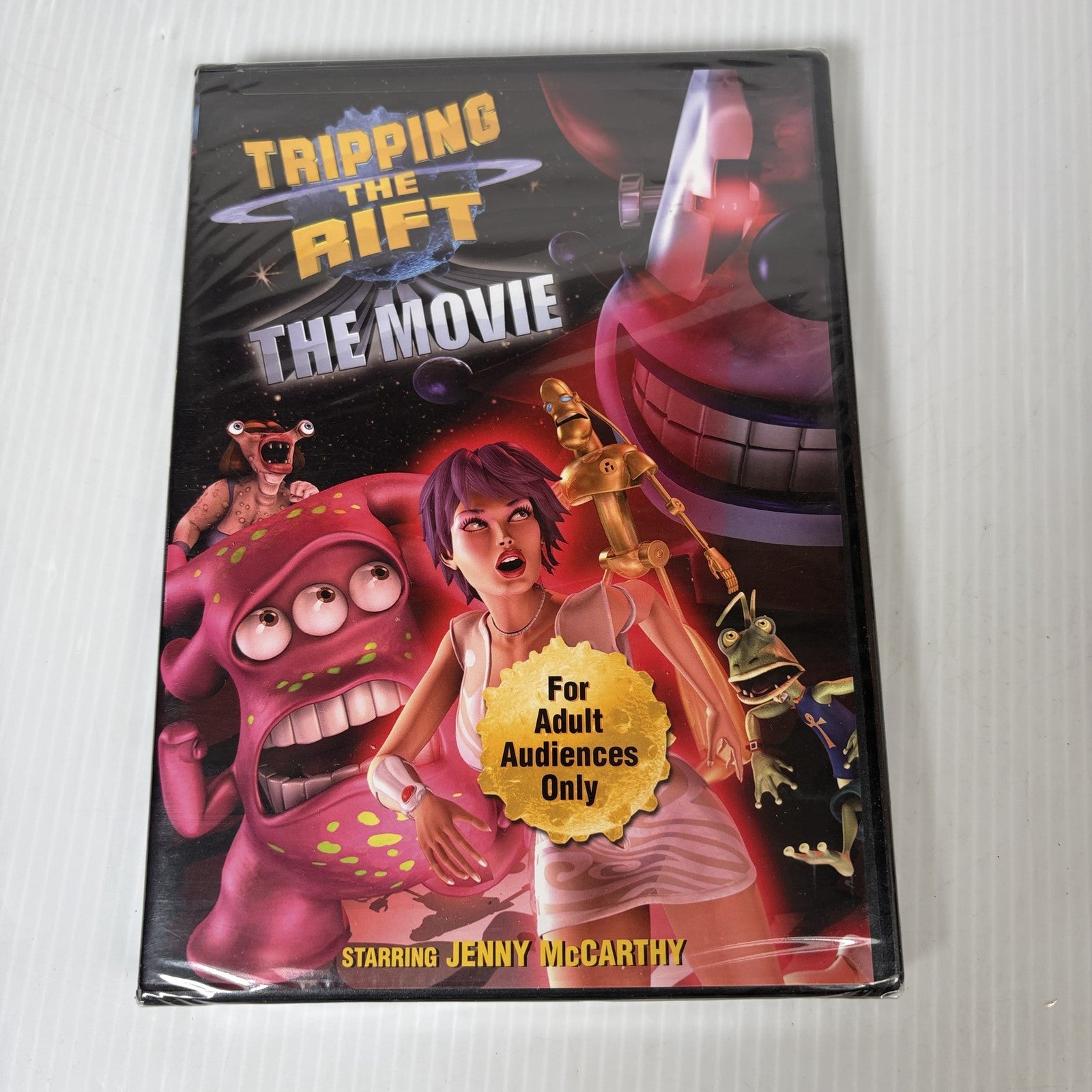 Tripping The Rift The Movie DVD (2005) New Sealed Jenny McCarthy Animated Comedy