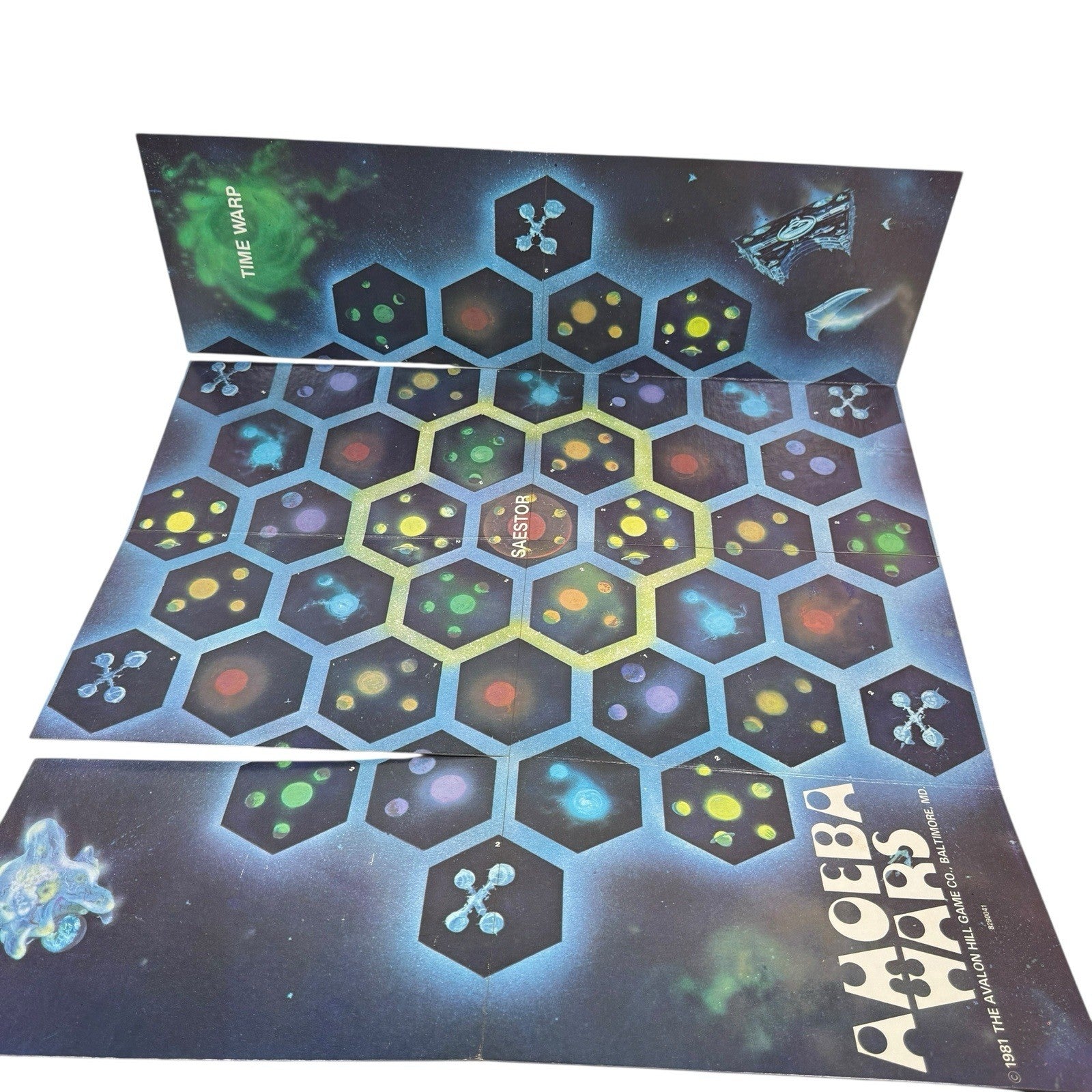 Amoeba Wars: Game of Galactic Conquest - Avalon Hill Bookcase Game 1981