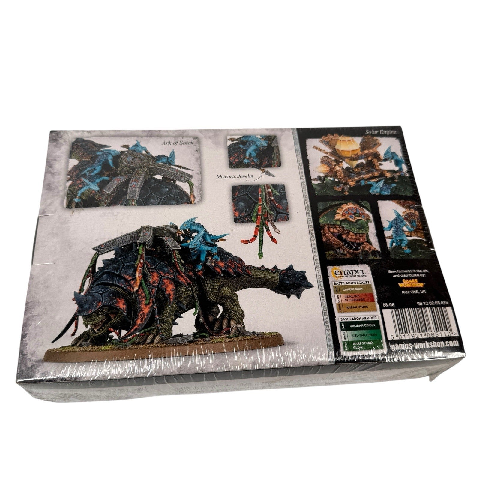 Warhammer Age Of Sigmar Seraphon Bastiladon / Ark of Sotek New in Box