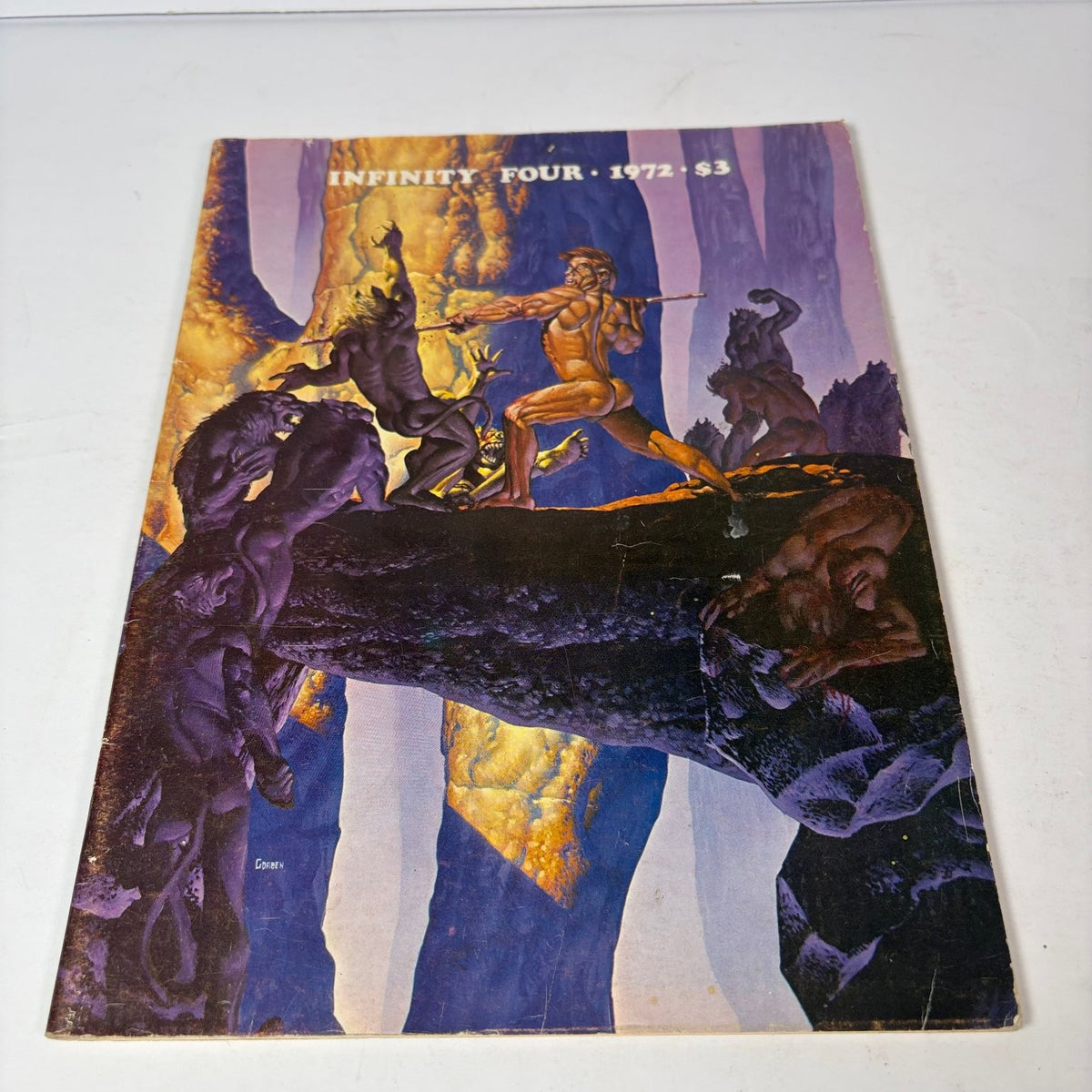 Infinity Four Fantasy Art Magazine #4 1972 Sci-Fi Periodical Richard Corben Den