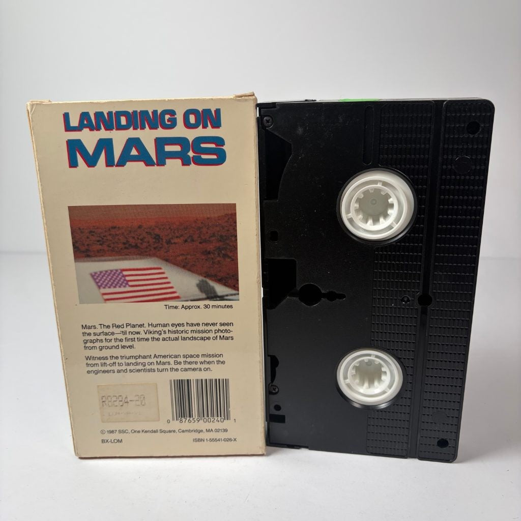 Landing on Mars Viking's Historic Mission VHS NASA 1987 SSC Space Documentary